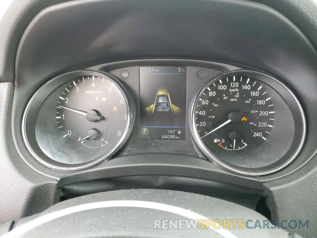 9 Photograph of a damaged car 5N1AT2MV3KC723996 NISSAN ROGUE 2019