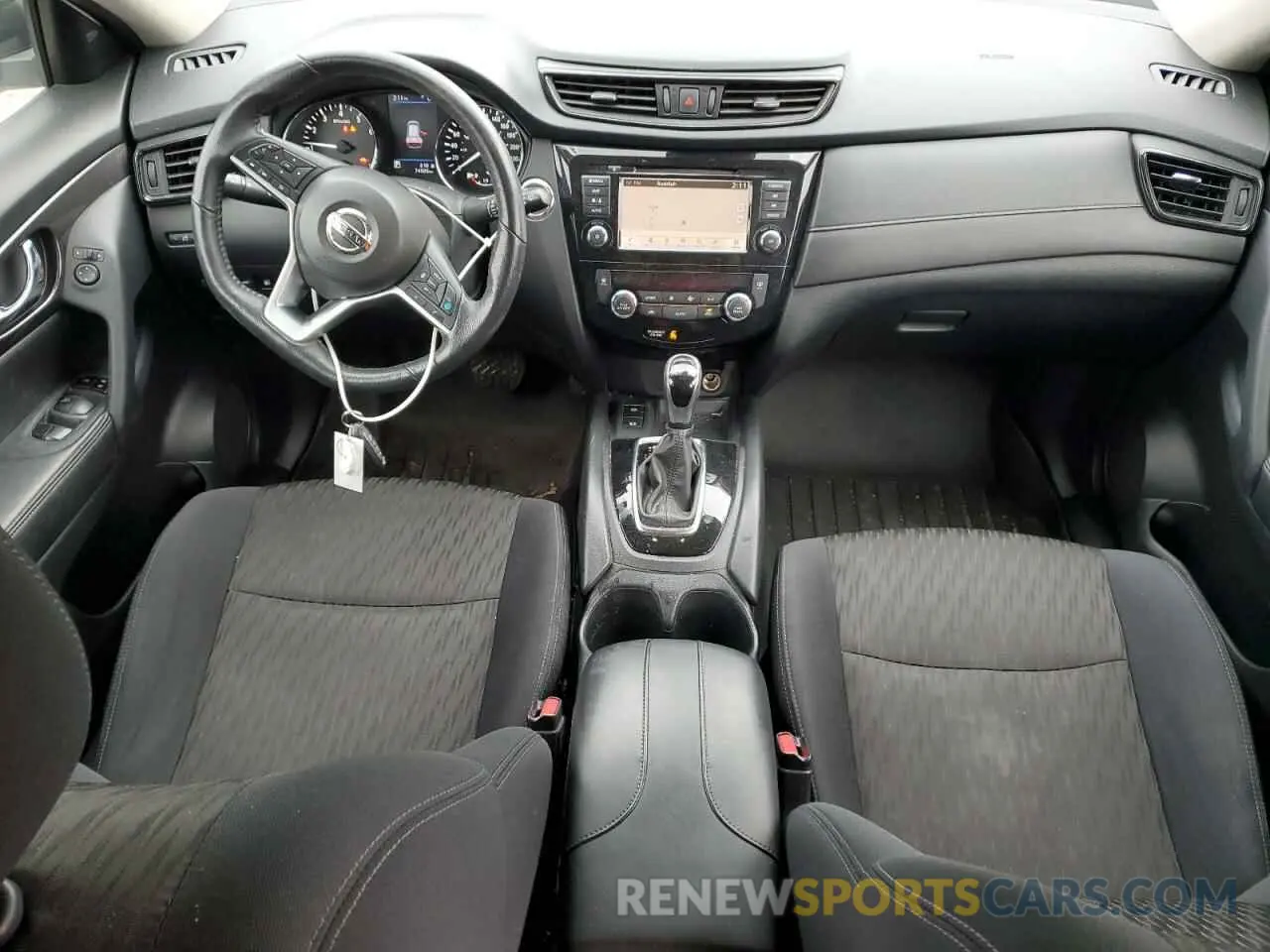 8 Фотография поврежденного автомобиля 5N1AT2MV3KC778531 NISSAN ROGUE 2019