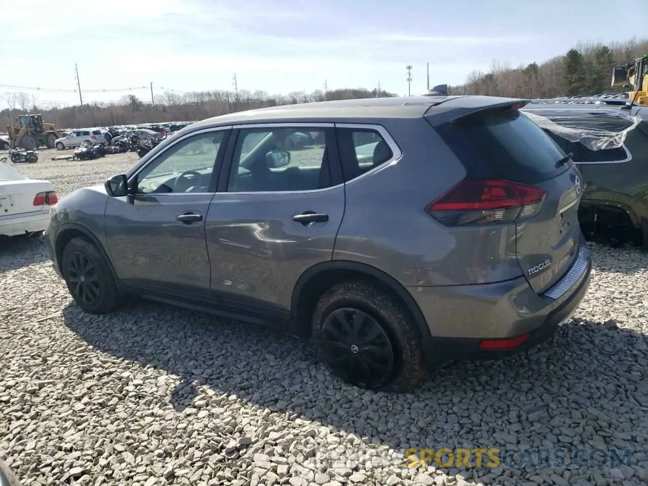 2 Photograph of a damaged car 5N1AT2MV3KC794650 NISSAN ROGUE 2019
