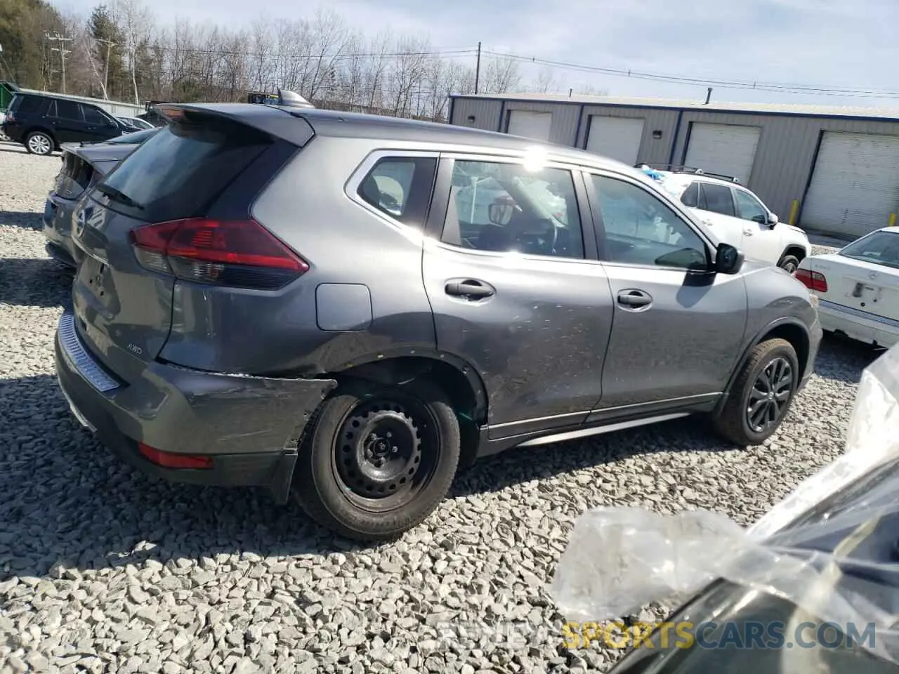 3 Photograph of a damaged car 5N1AT2MV3KC794650 NISSAN ROGUE 2019