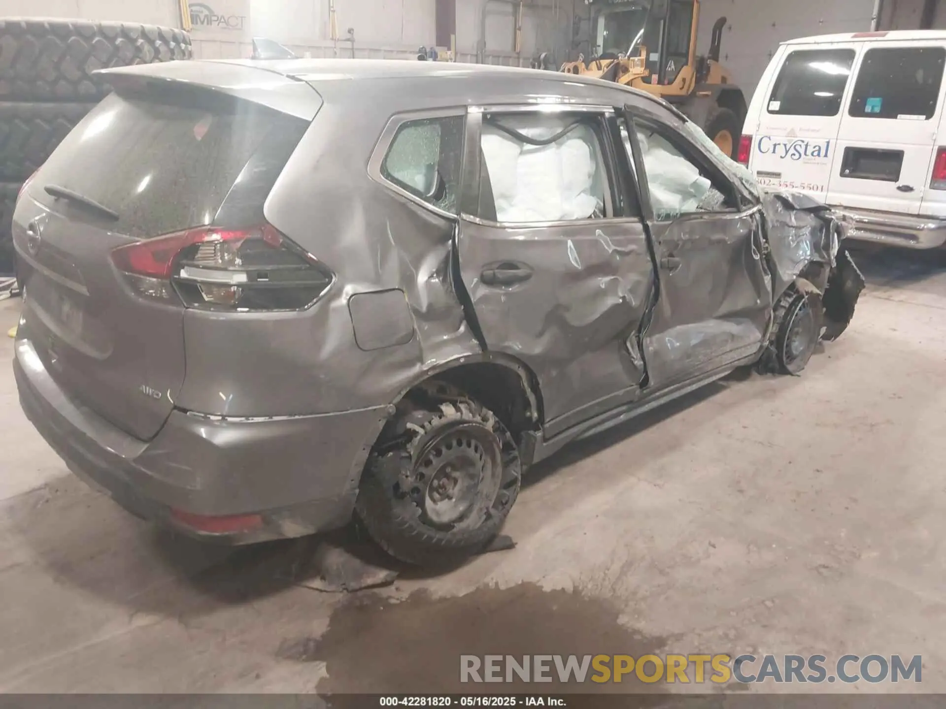 4 Photograph of a damaged car 5N1AT2MV3KC797371 NISSAN ROGUE 2019