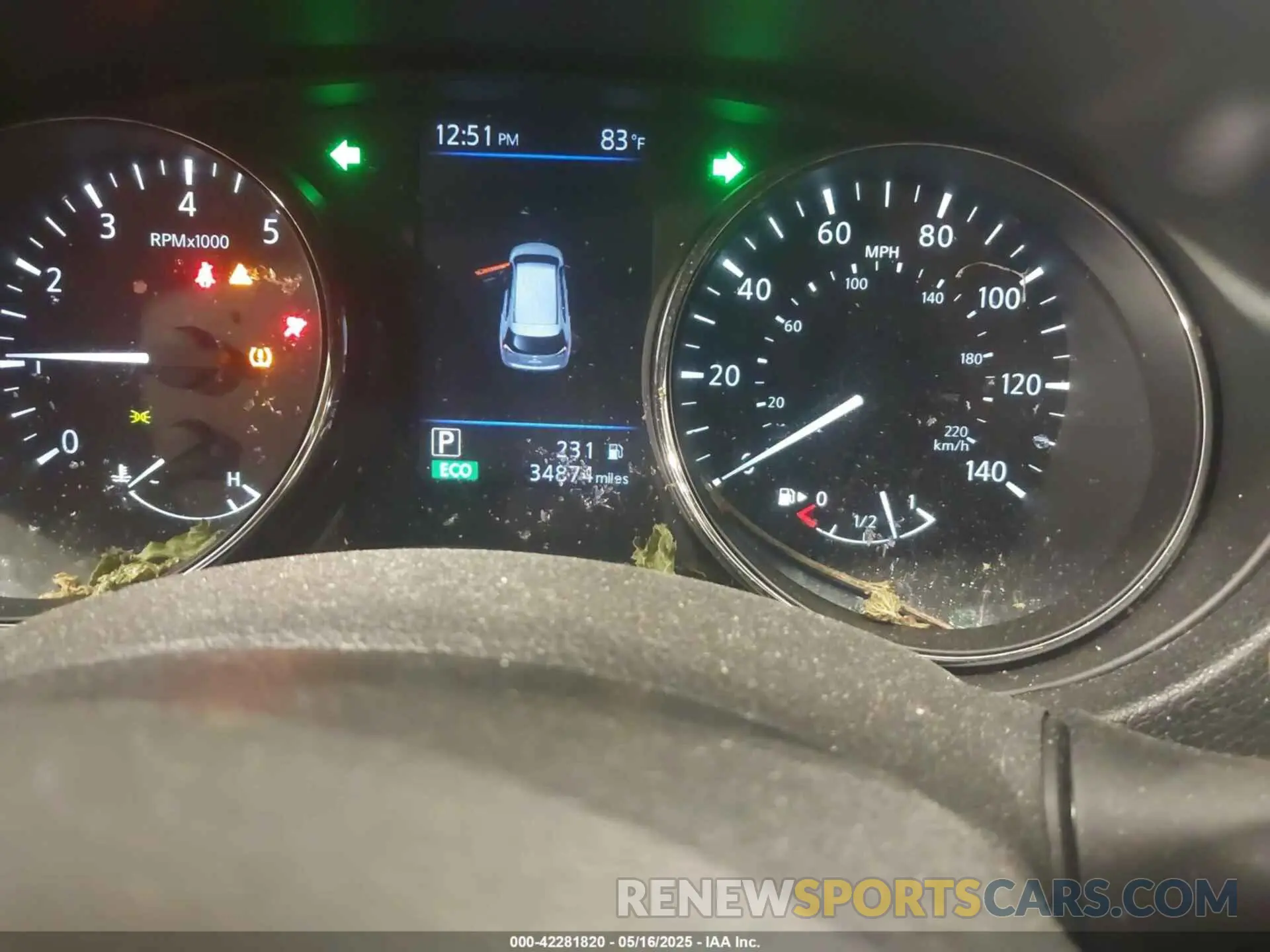 7 Photograph of a damaged car 5N1AT2MV3KC797371 NISSAN ROGUE 2019