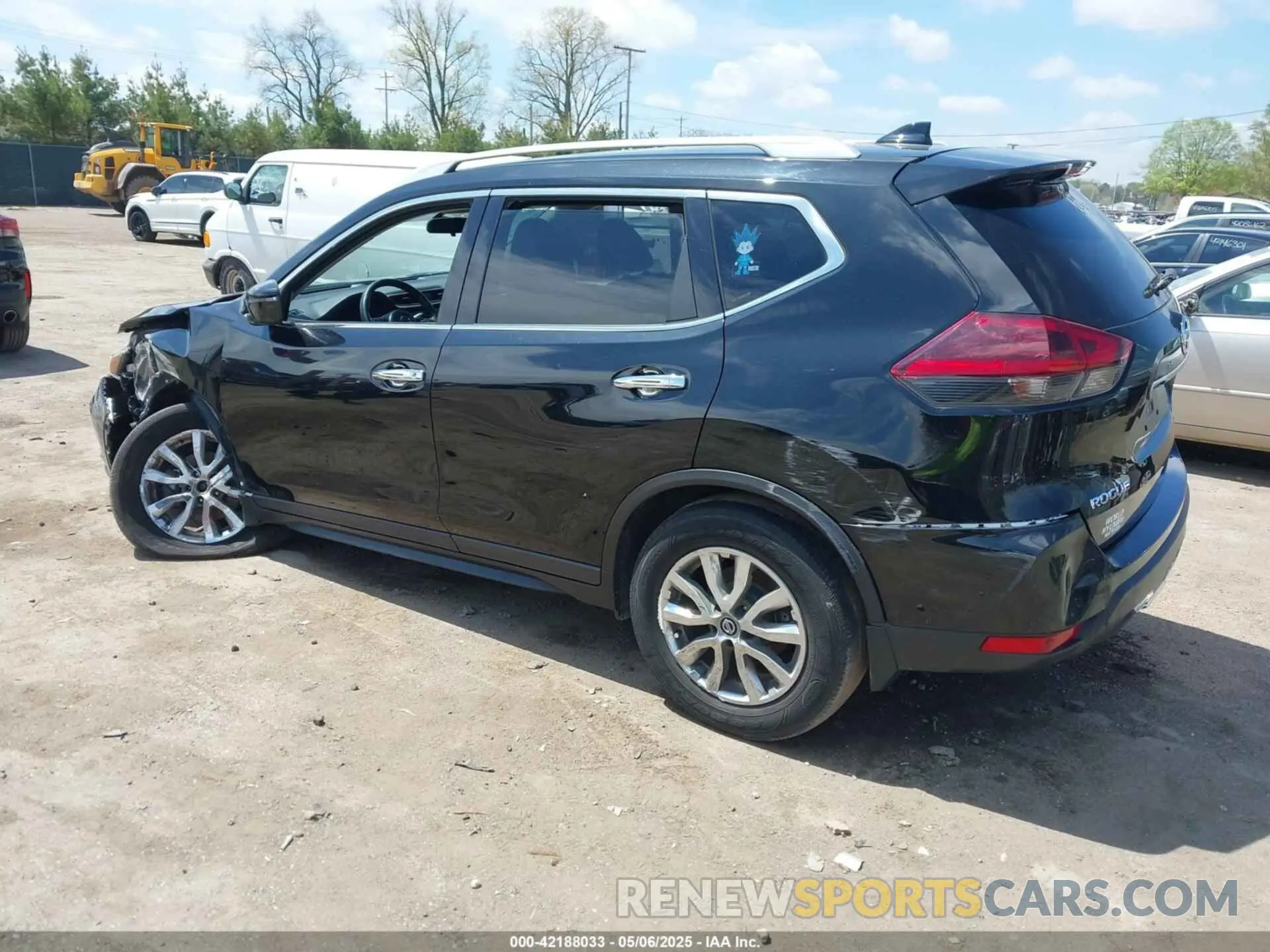 3 Photograph of a damaged car 5N1AT2MV3KC805467 NISSAN ROGUE 2019