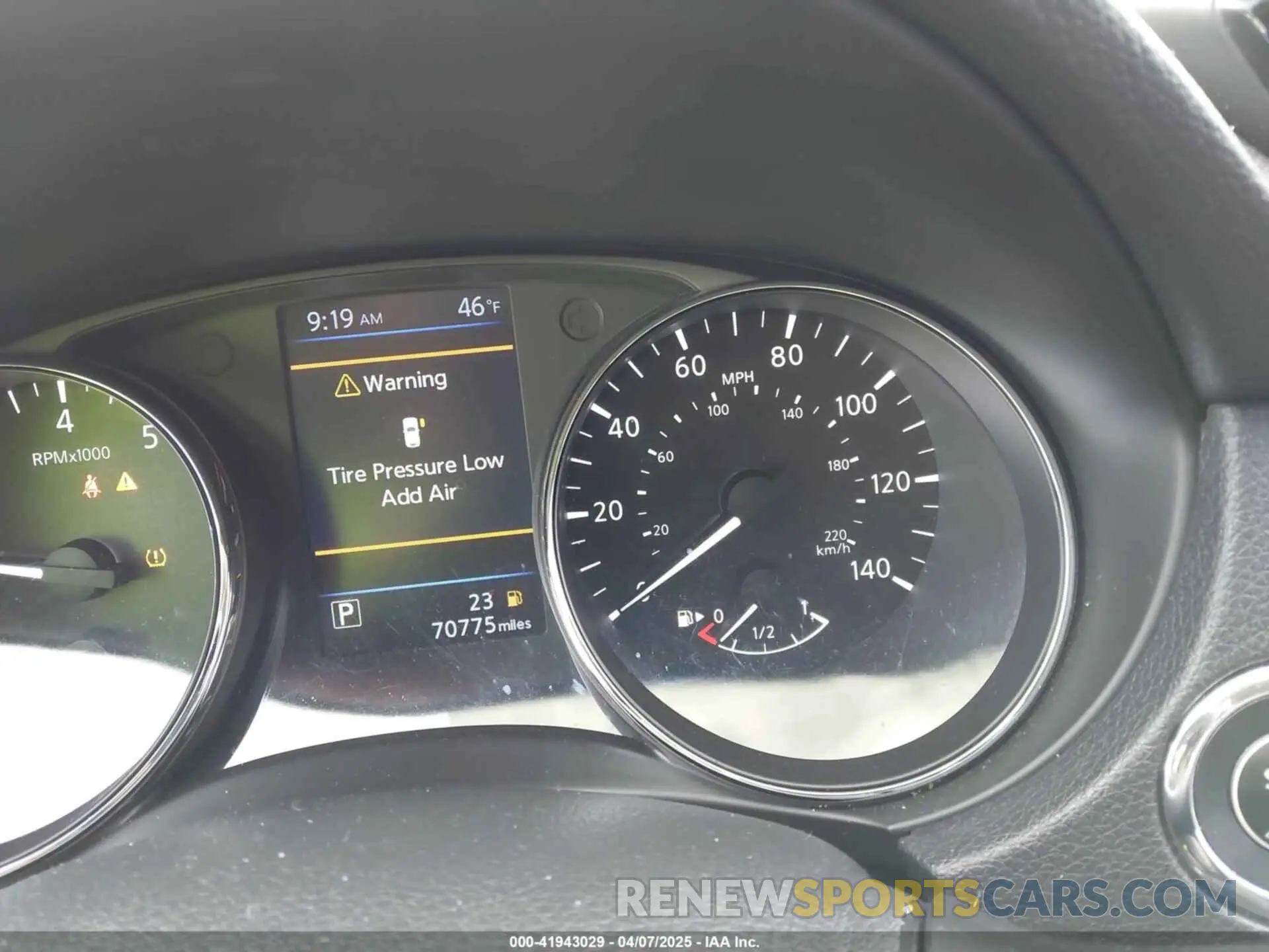 7 Photograph of a damaged car 5N1AT2MV3KC829543 NISSAN ROGUE 2019