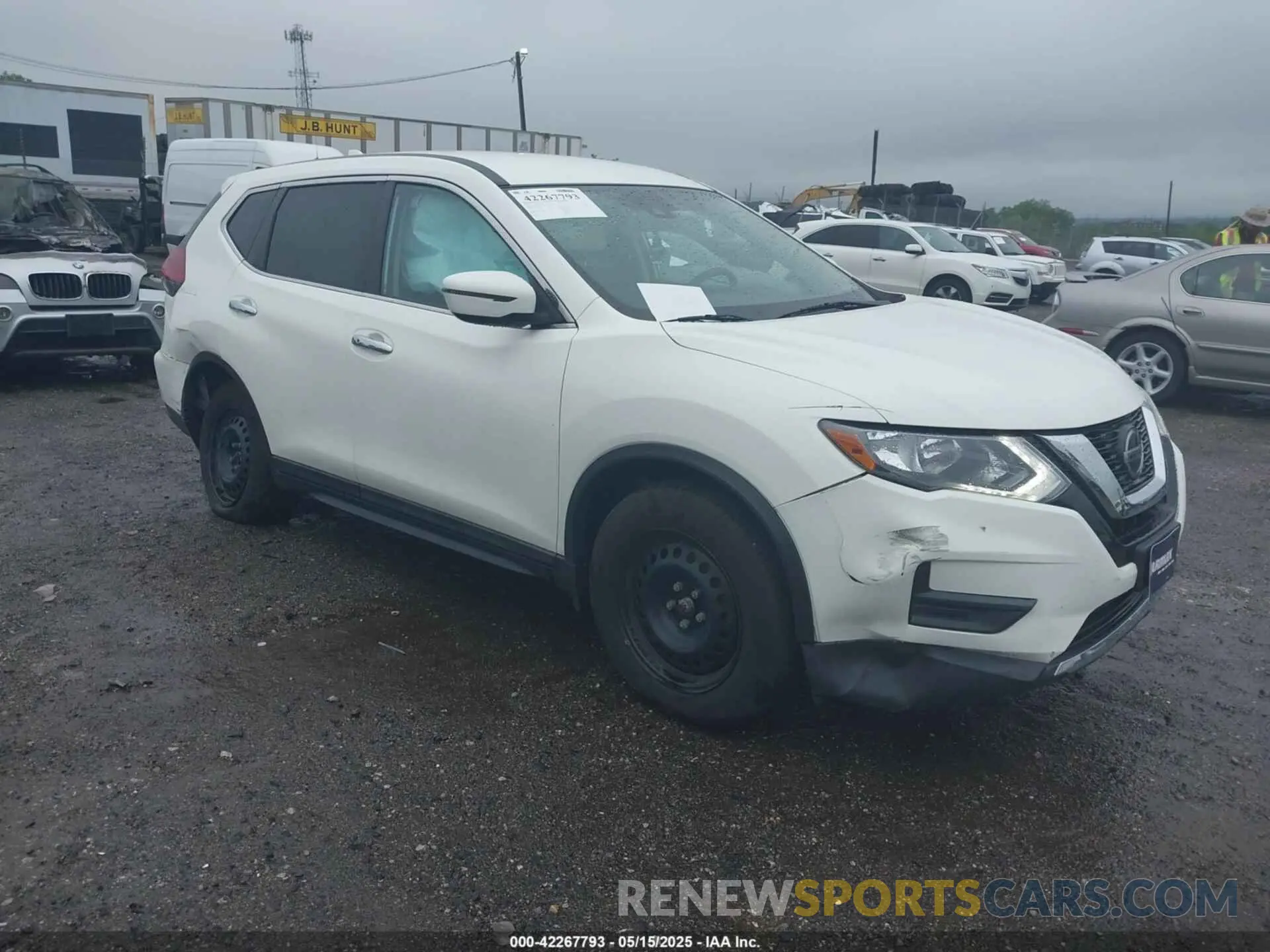 1 Photograph of a damaged car 5N1AT2MV3KC831907 NISSAN ROGUE 2019