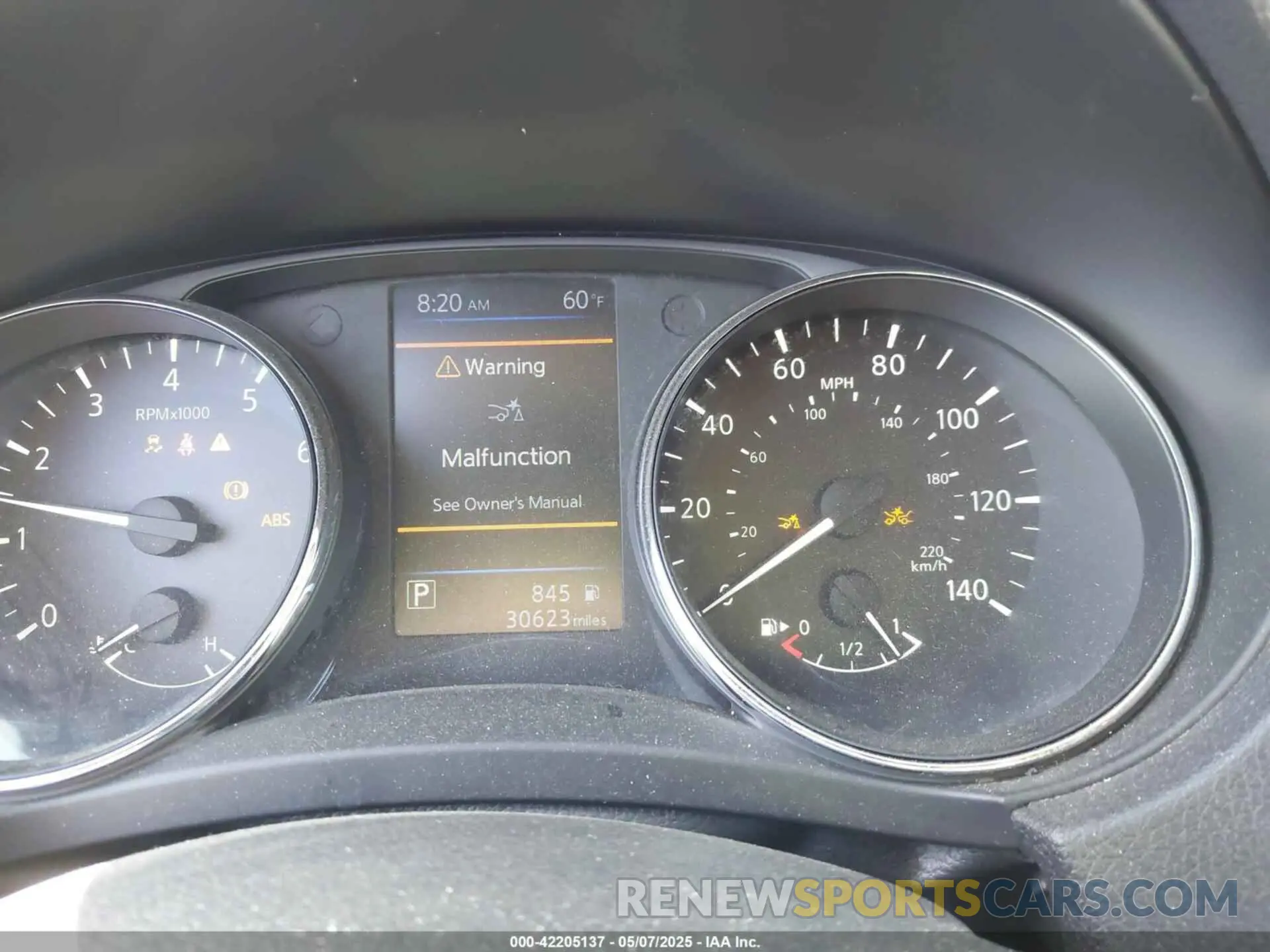 7 Фотография поврежденного автомобиля 5N1AT2MV3KC840638 NISSAN ROGUE 2019