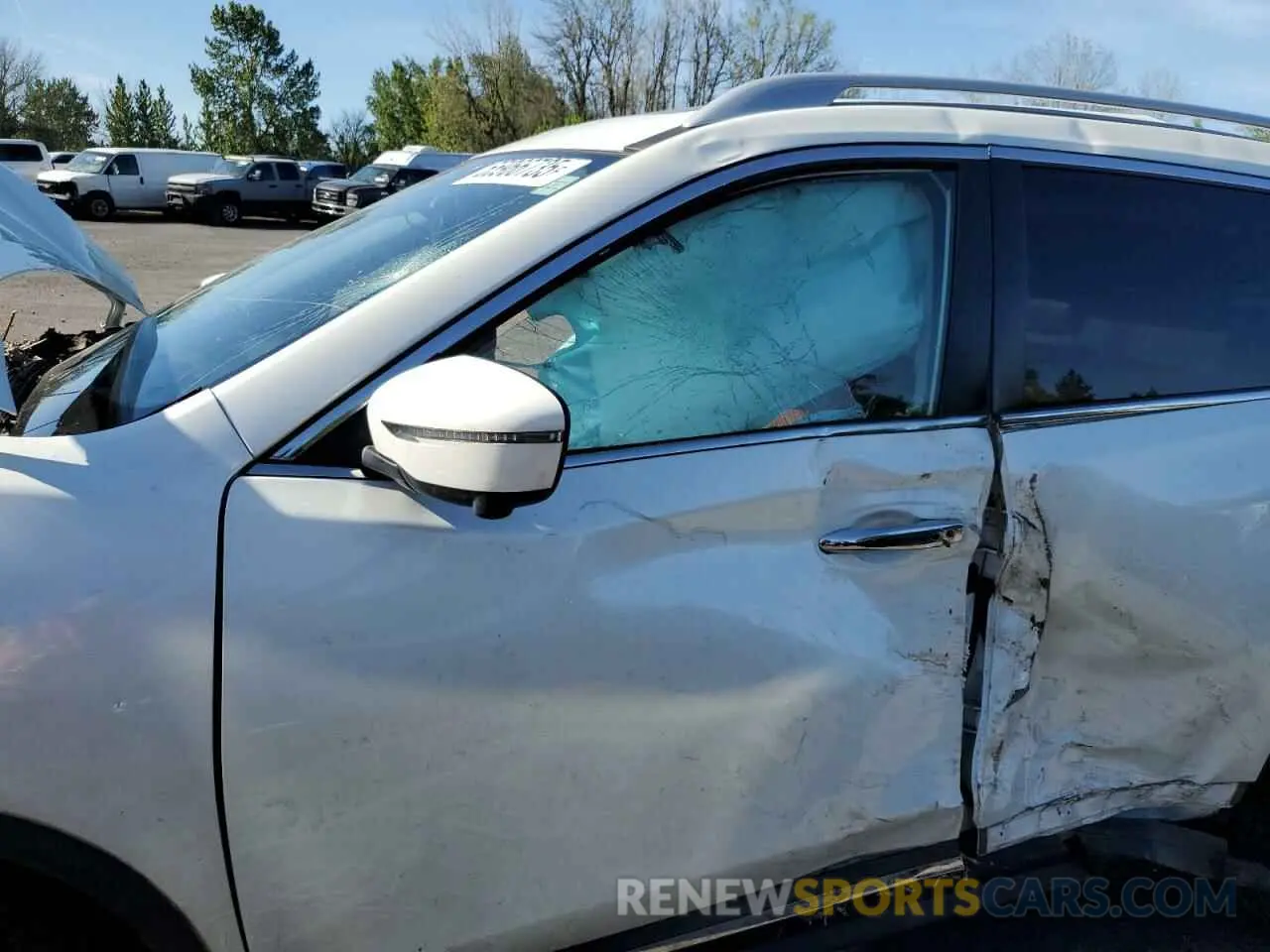 7 Photograph of a damaged car 5N1AT2MV3KC841028 NISSAN ROGUE 2019