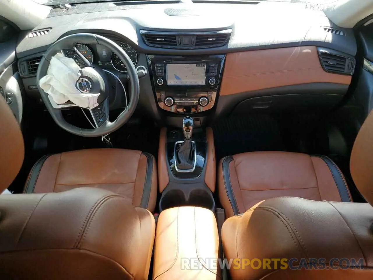 8 Photograph of a damaged car 5N1AT2MV3KC841028 NISSAN ROGUE 2019