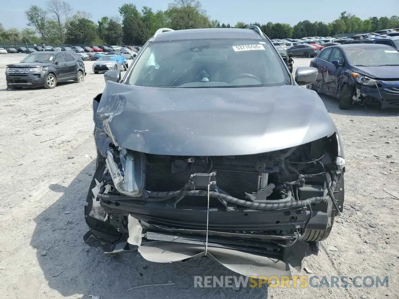 5 Photograph of a damaged car 5N1AT2MV4KC740015 NISSAN ROGUE 2019