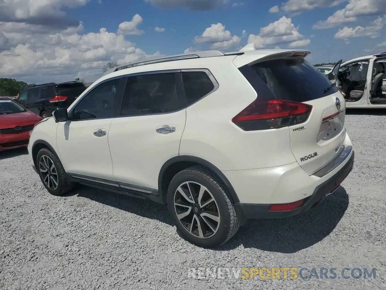 2 Photograph of a damaged car 5N1AT2MV4KC766162 NISSAN ROGUE 2019