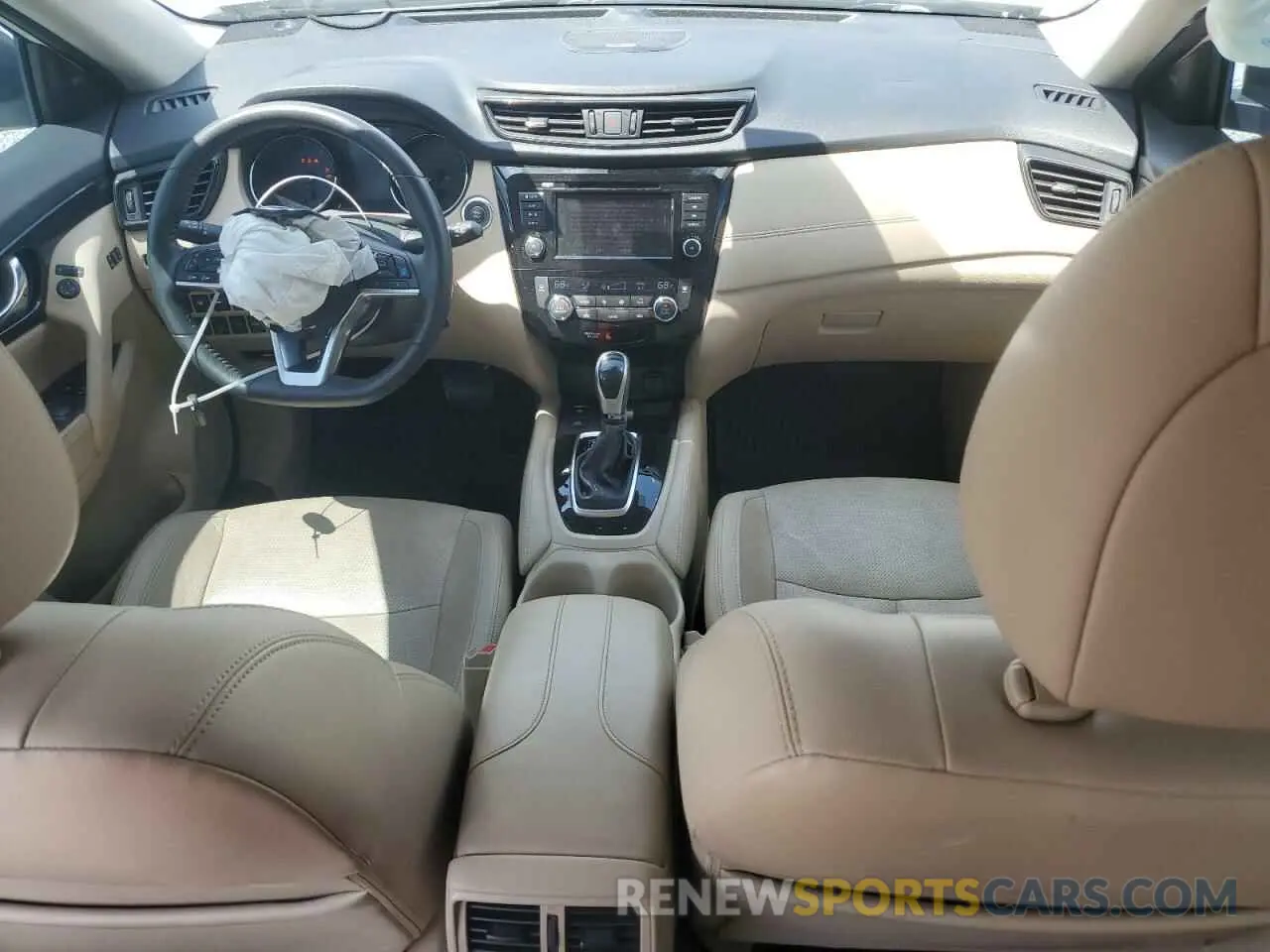 8 Photograph of a damaged car 5N1AT2MV4KC766162 NISSAN ROGUE 2019
