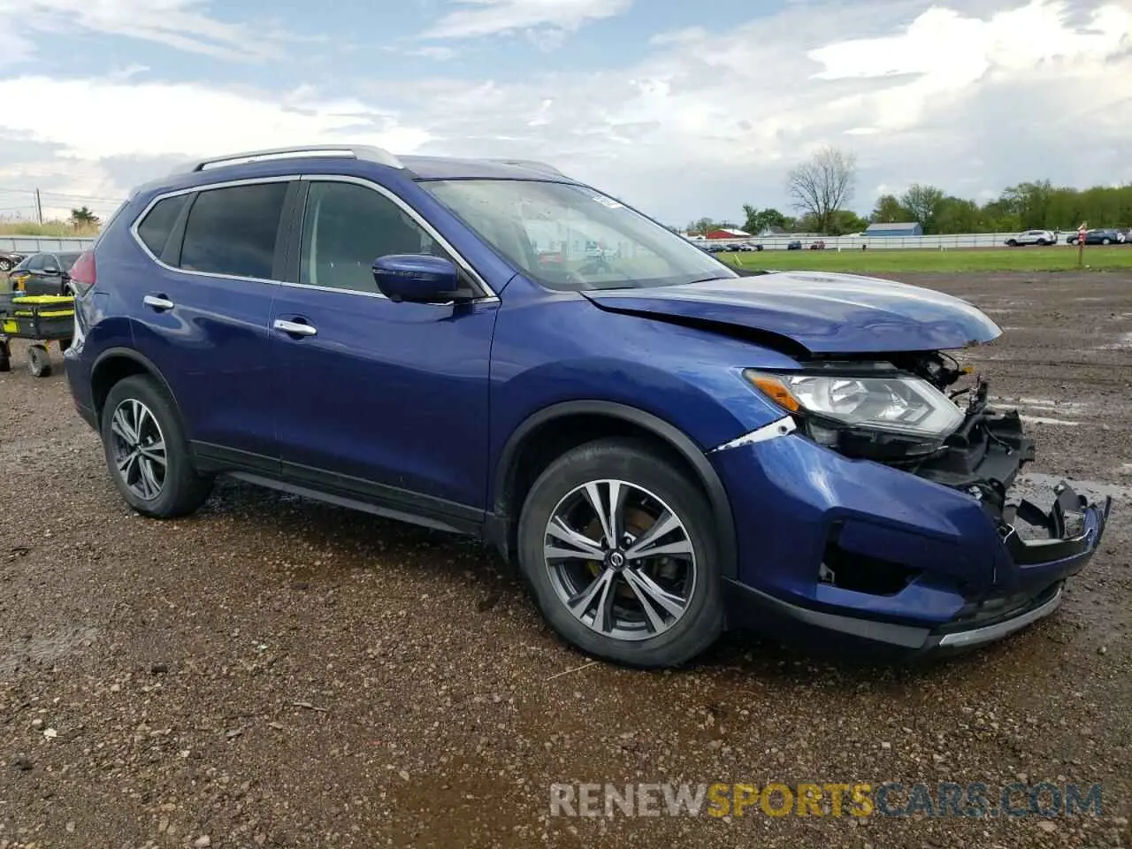 4 Photograph of a damaged car 5N1AT2MV4KC770681 NISSAN ROGUE 2019