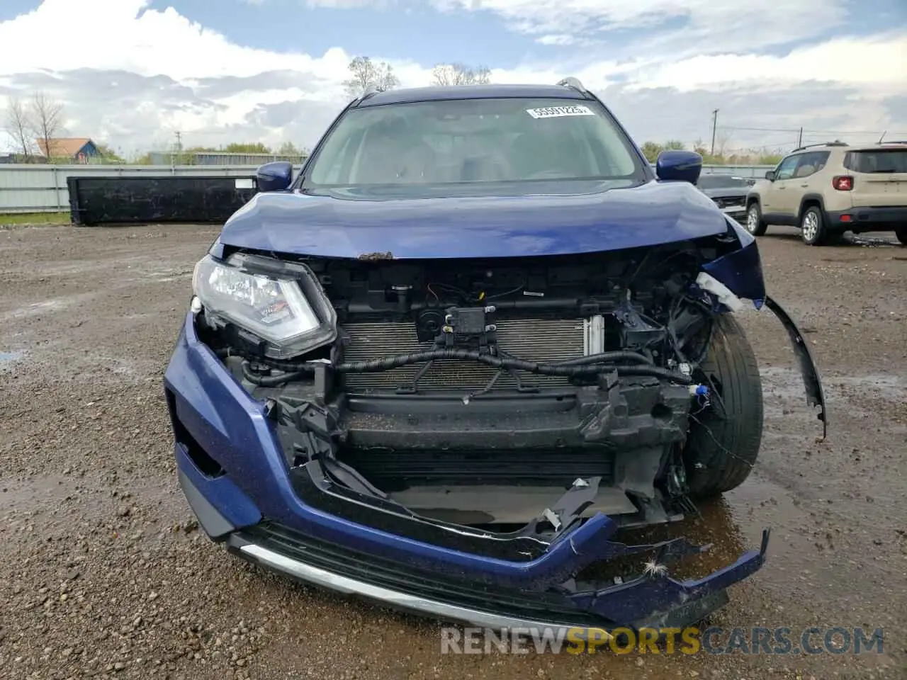5 Photograph of a damaged car 5N1AT2MV4KC770681 NISSAN ROGUE 2019