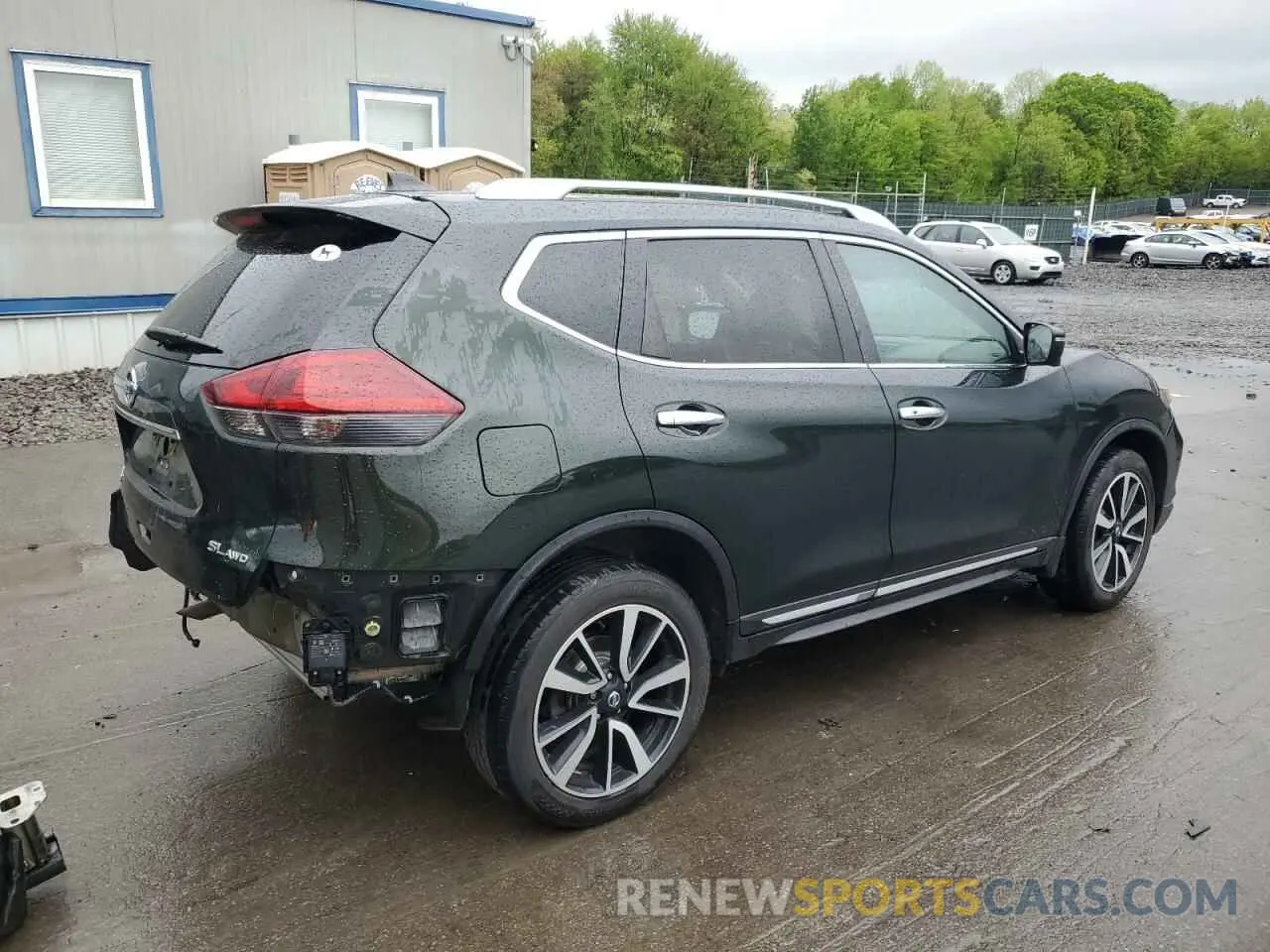 3 Photograph of a damaged car 5N1AT2MV4KC812380 NISSAN ROGUE 2019