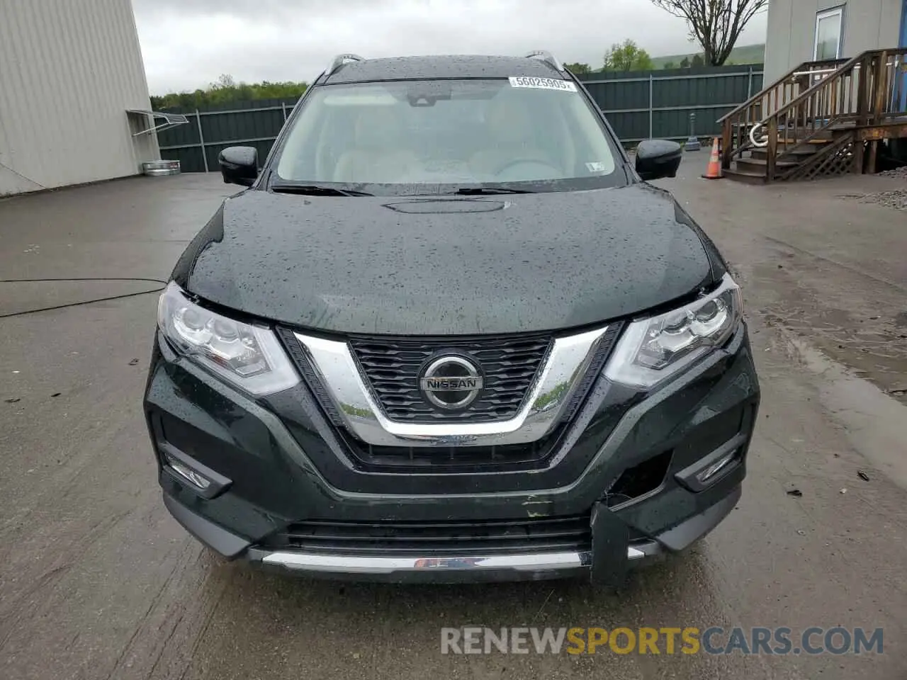 5 Photograph of a damaged car 5N1AT2MV4KC812380 NISSAN ROGUE 2019