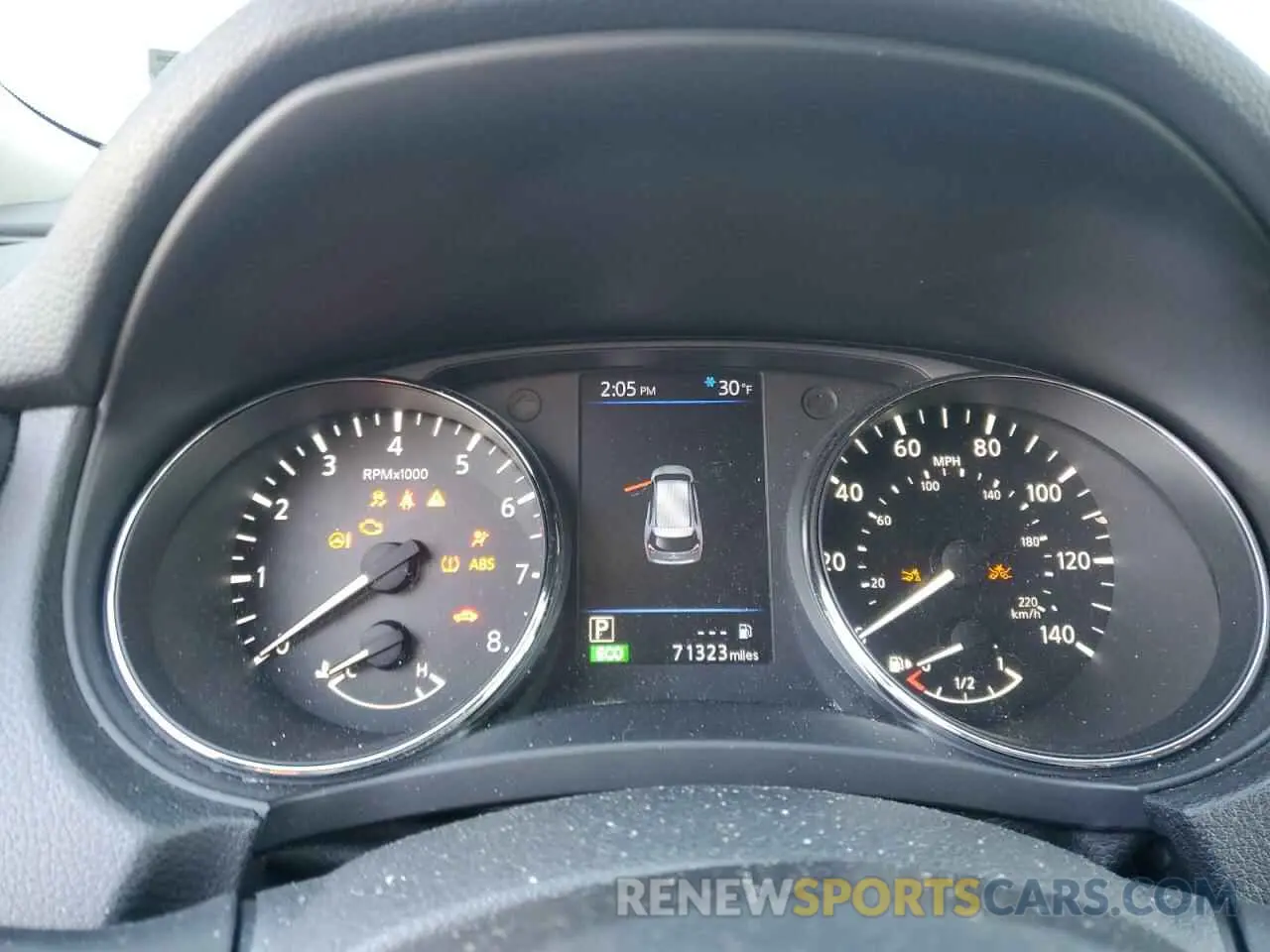 9 Photograph of a damaged car 5N1AT2MV4KC824805 NISSAN ROGUE 2019