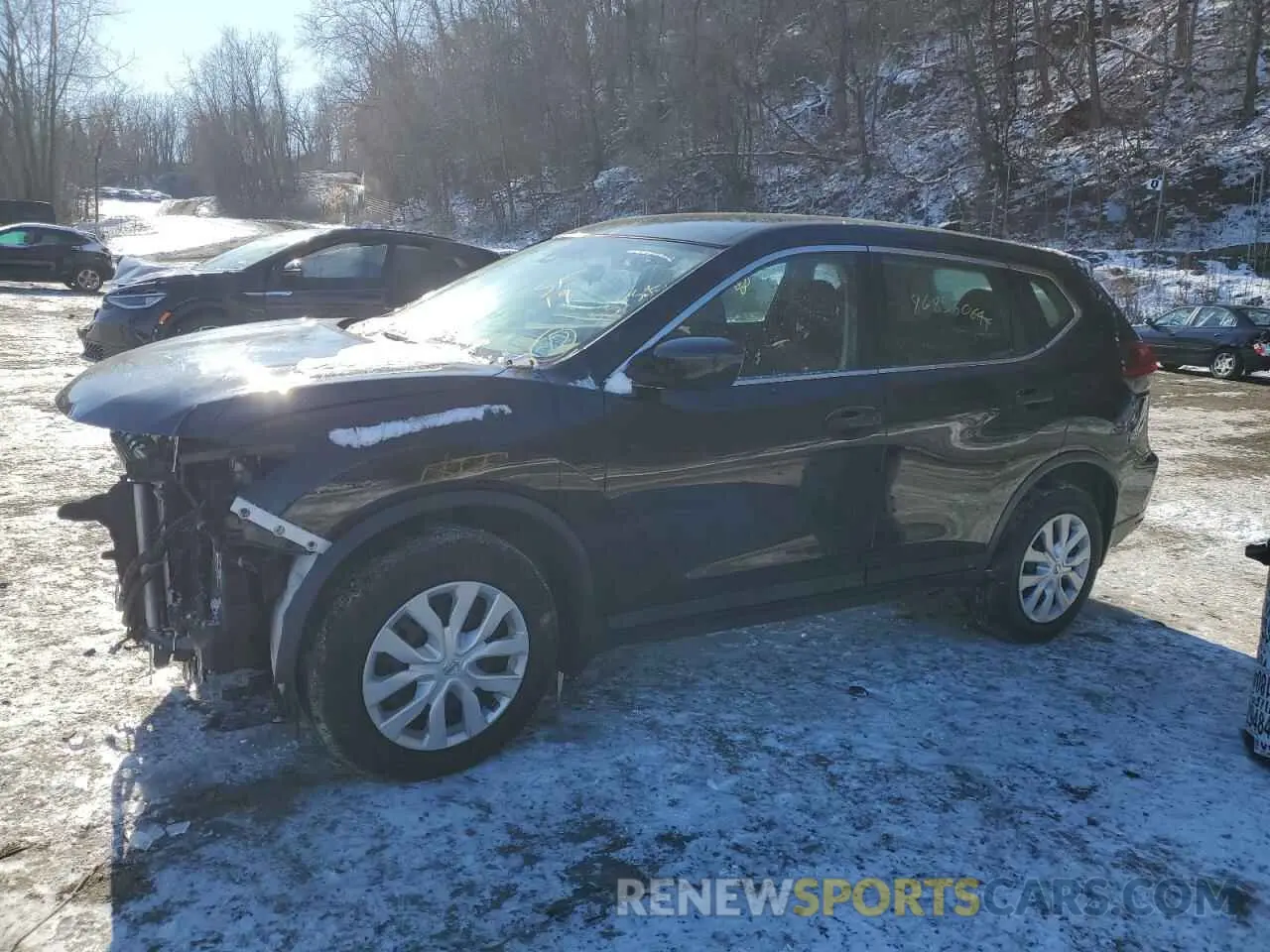 1 Photograph of a damaged car 5N1AT2MV4KC830202 NISSAN ROGUE 2019