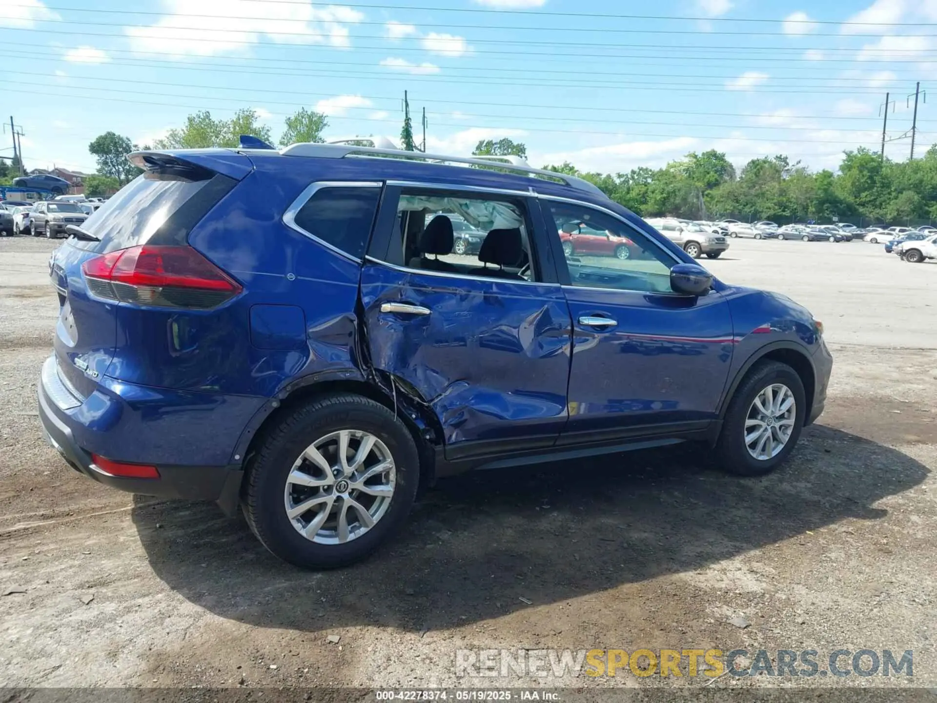 6 Photograph of a damaged car 5N1AT2MV4KC833388 NISSAN ROGUE 2019