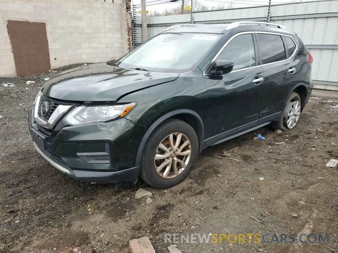 1 Photograph of a damaged car 5N1AT2MV5KC719691 NISSAN ROGUE 2019