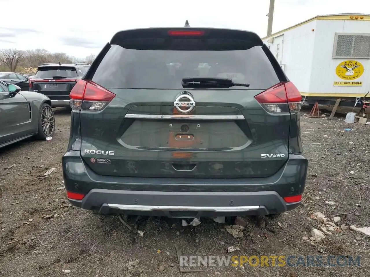 6 Photograph of a damaged car 5N1AT2MV5KC719691 NISSAN ROGUE 2019