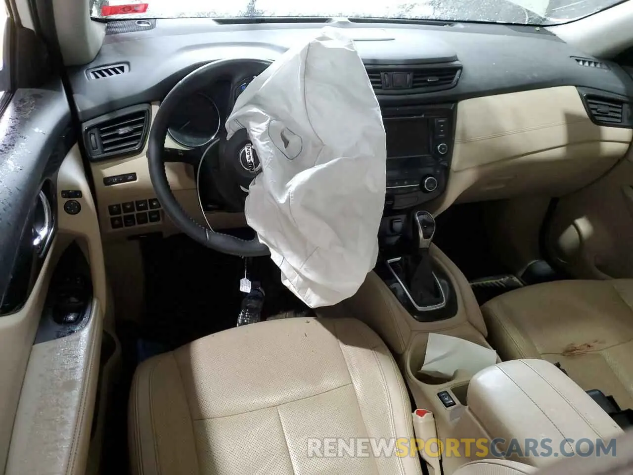 8 Фотография поврежденного автомобиля 5N1AT2MV5KC772844 NISSAN ROGUE 2019