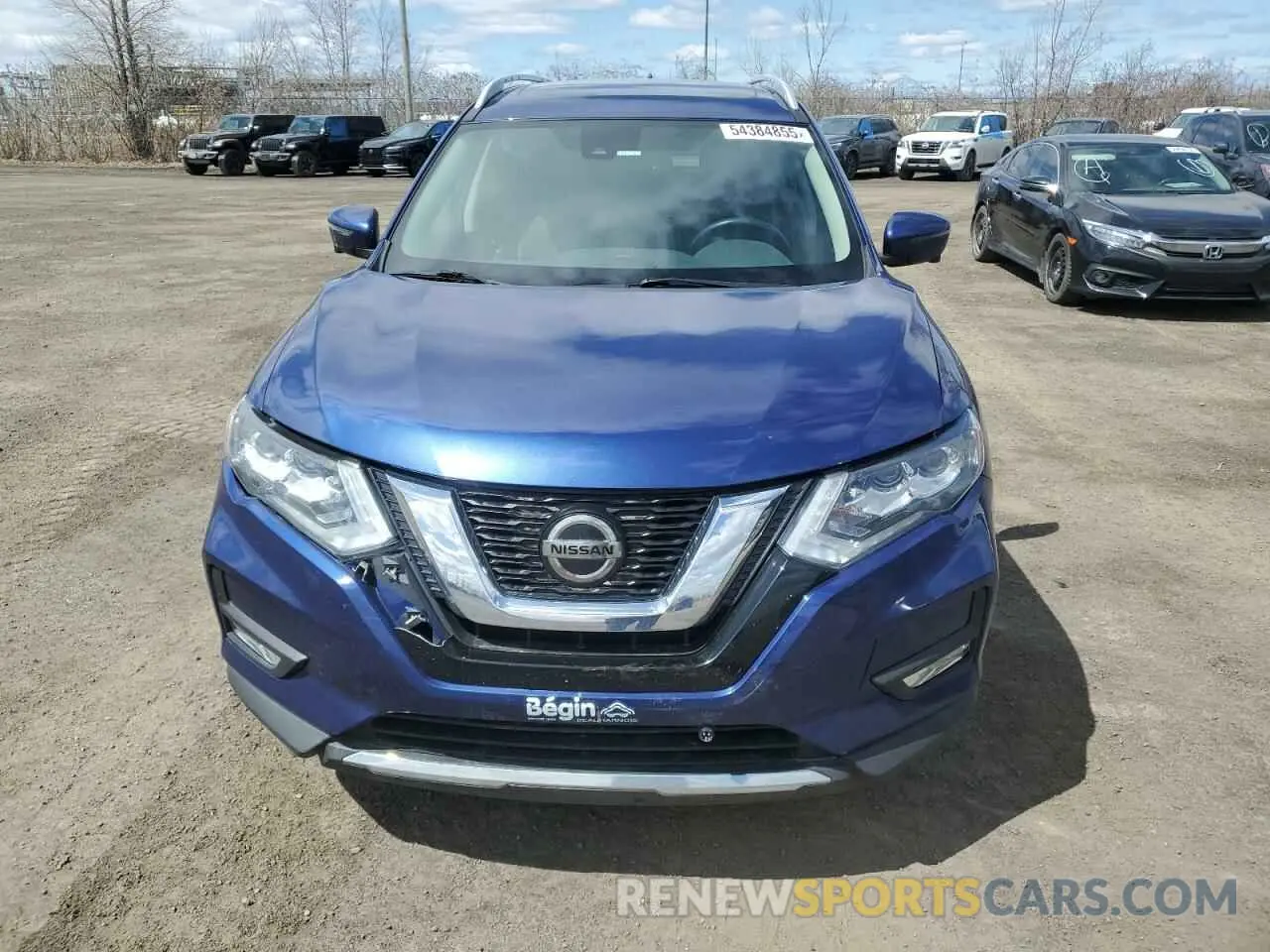 5 Photograph of a damaged car 5N1AT2MV5KC777526 NISSAN ROGUE 2019