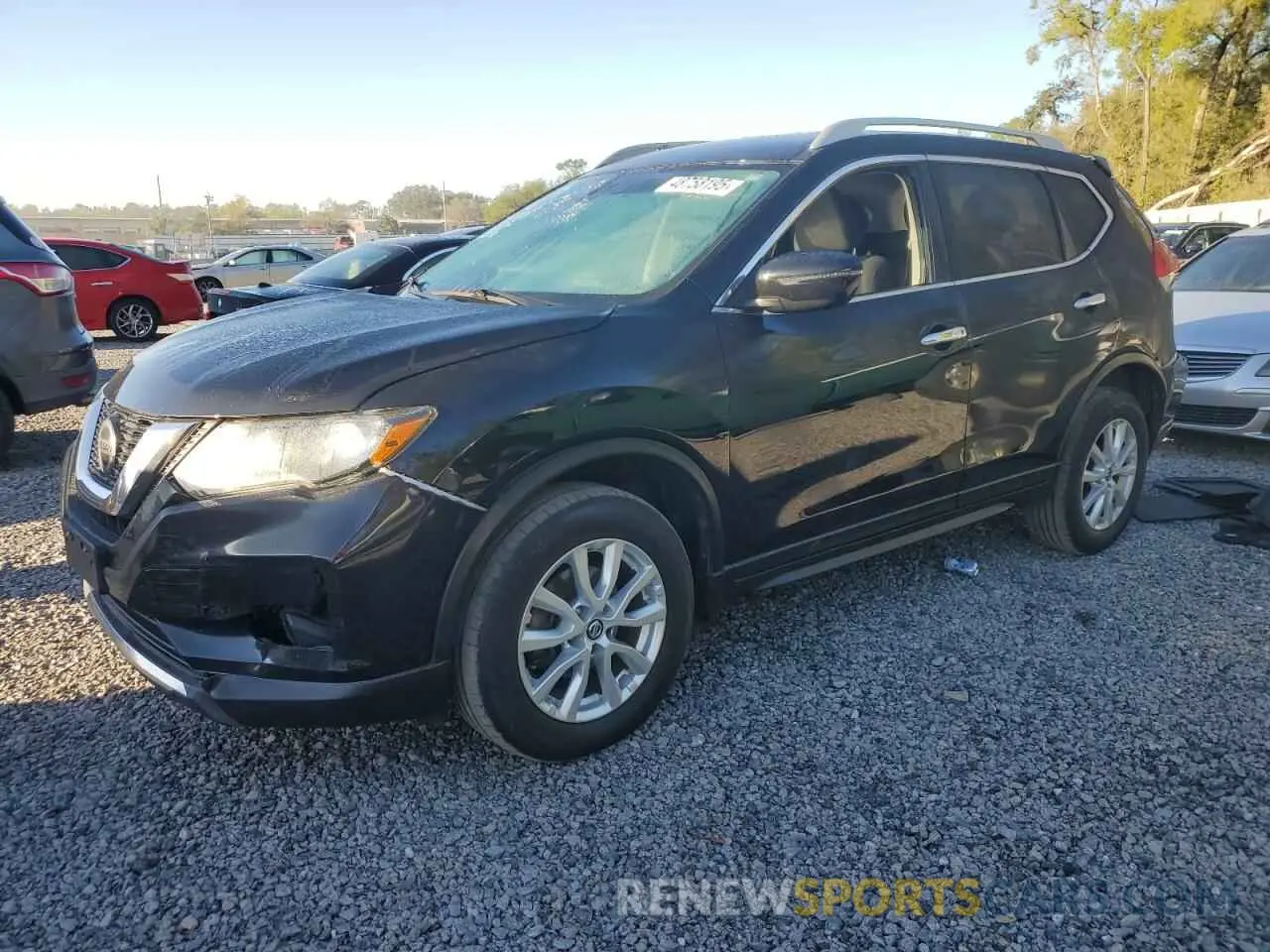 1 Photograph of a damaged car 5N1AT2MV5KC812291 NISSAN ROGUE 2019
