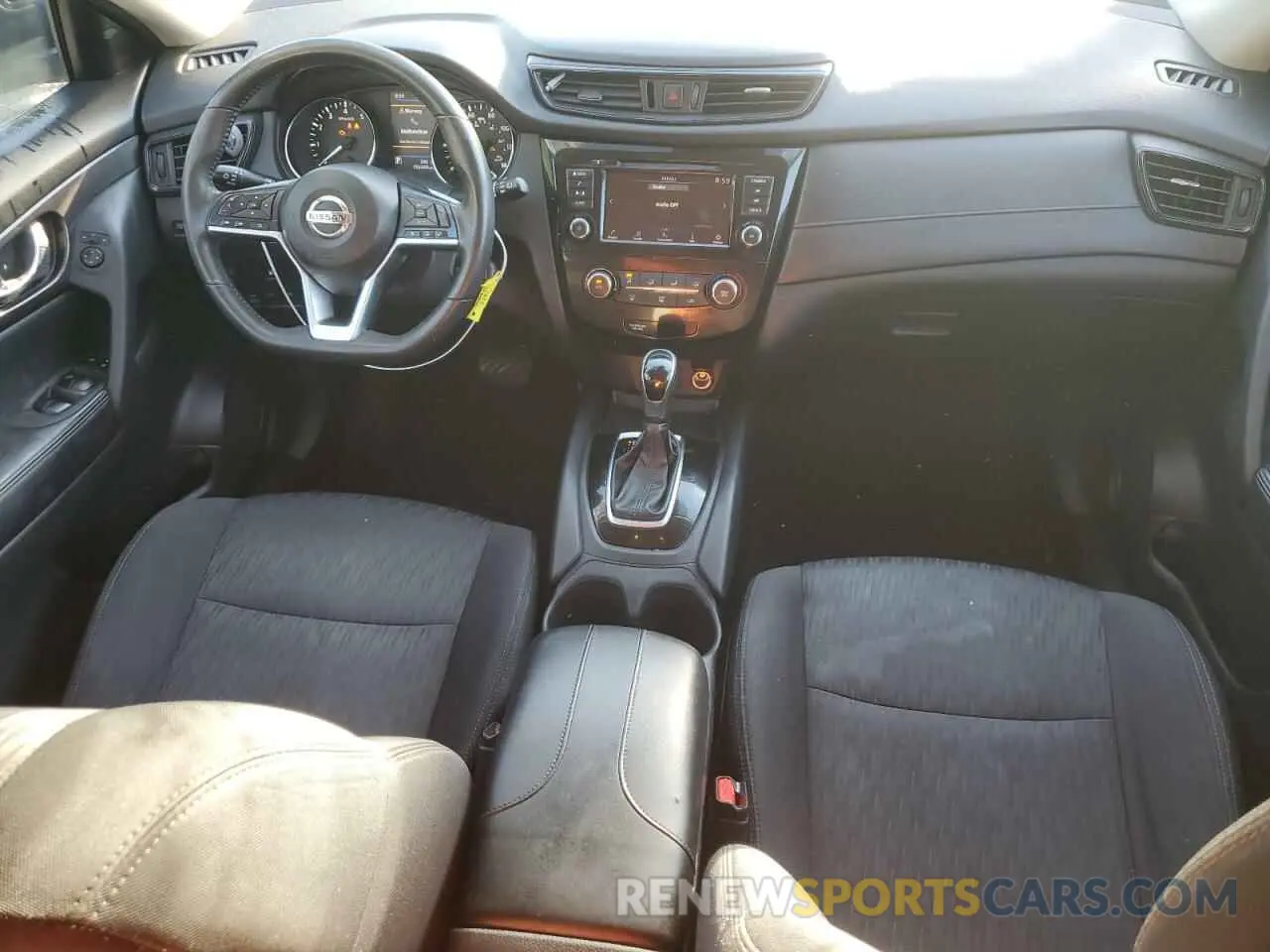8 Photograph of a damaged car 5N1AT2MV5KC812291 NISSAN ROGUE 2019
