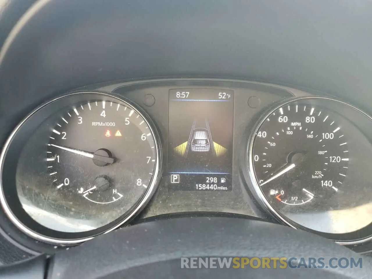 9 Photograph of a damaged car 5N1AT2MV5KC812291 NISSAN ROGUE 2019