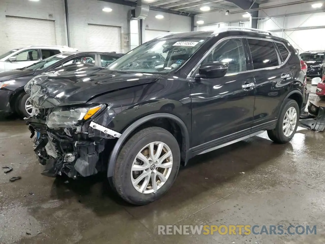 1 Photograph of a damaged car 5N1AT2MV5KC835344 NISSAN ROGUE 2019