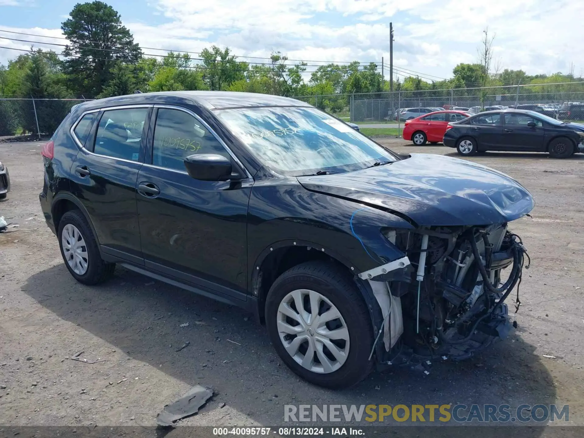 1 Photograph of a damaged car 5N1AT2MV5KC840592 NISSAN ROGUE 2019