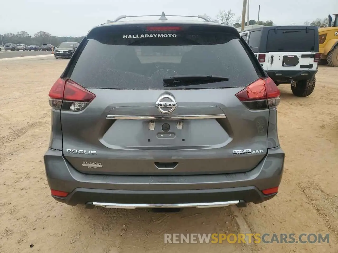 6 Photograph of a damaged car 5N1AT2MV6KC722793 NISSAN ROGUE 2019