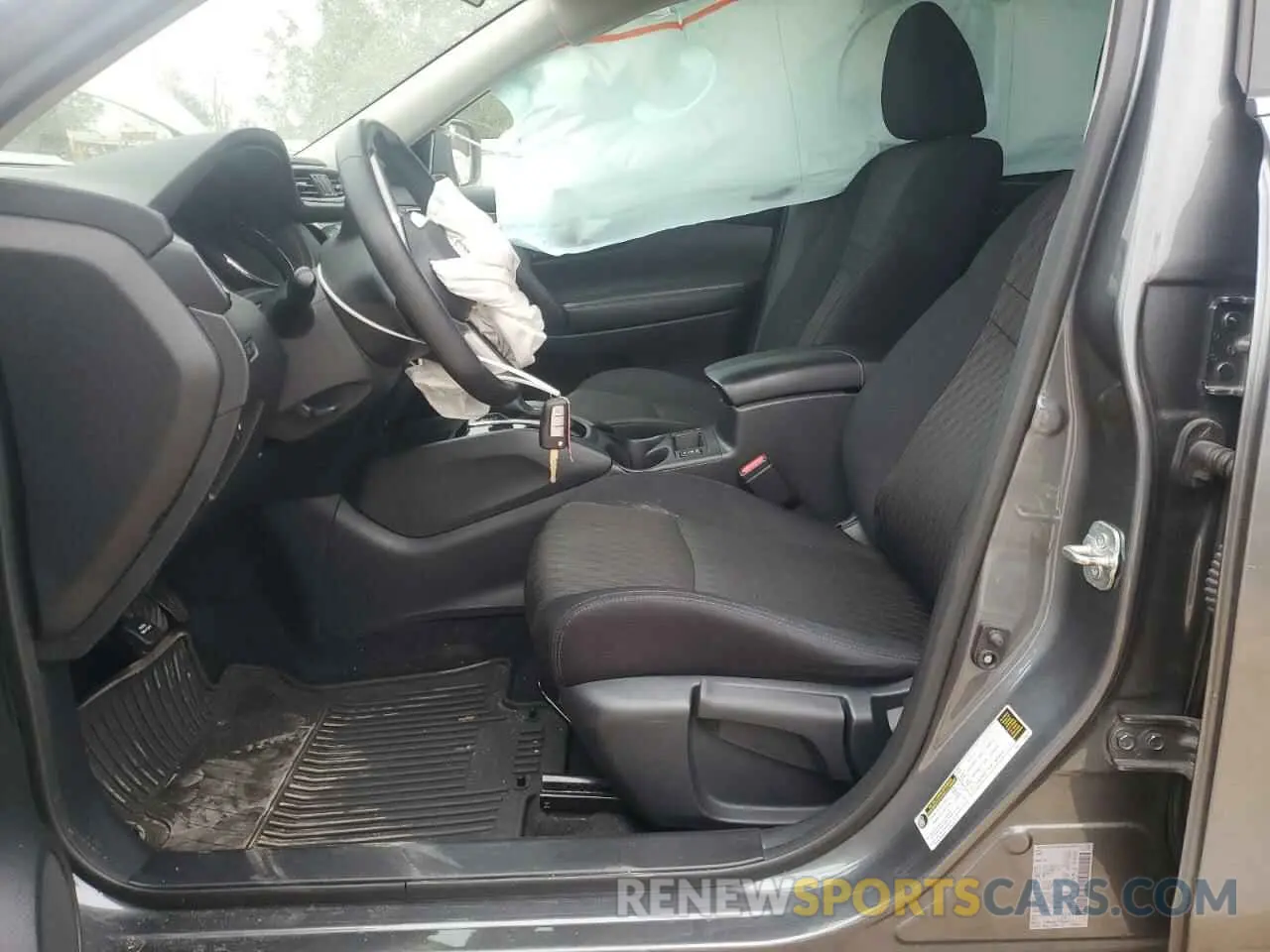7 Photograph of a damaged car 5N1AT2MV6KC722793 NISSAN ROGUE 2019