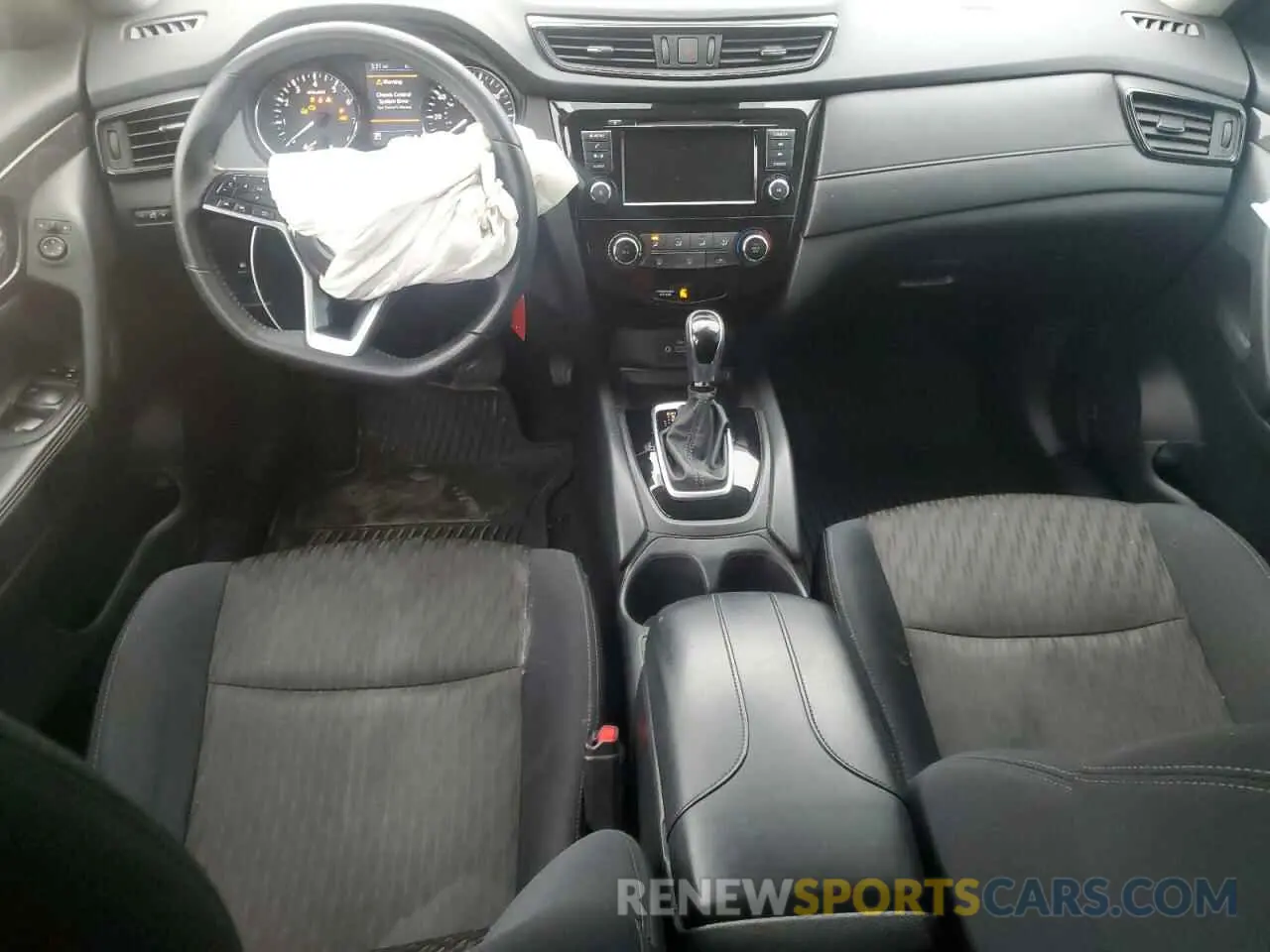 8 Photograph of a damaged car 5N1AT2MV6KC722793 NISSAN ROGUE 2019