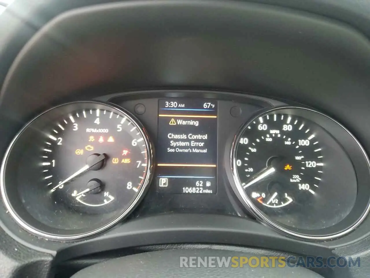 9 Photograph of a damaged car 5N1AT2MV6KC722793 NISSAN ROGUE 2019