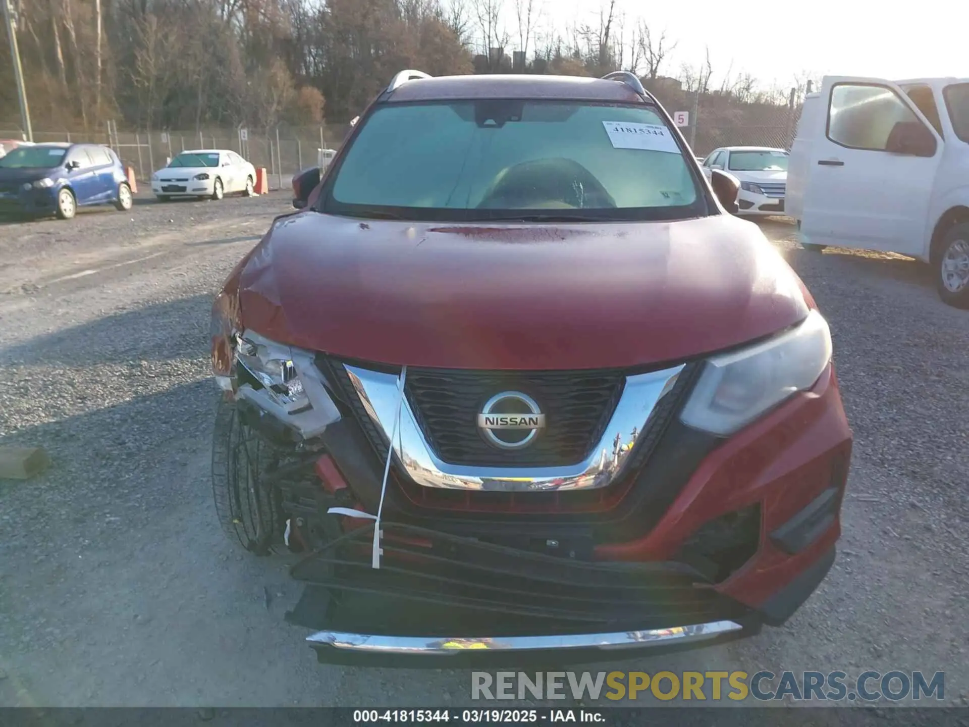 12 Photograph of a damaged car 5N1AT2MV6KC744650 NISSAN ROGUE 2019