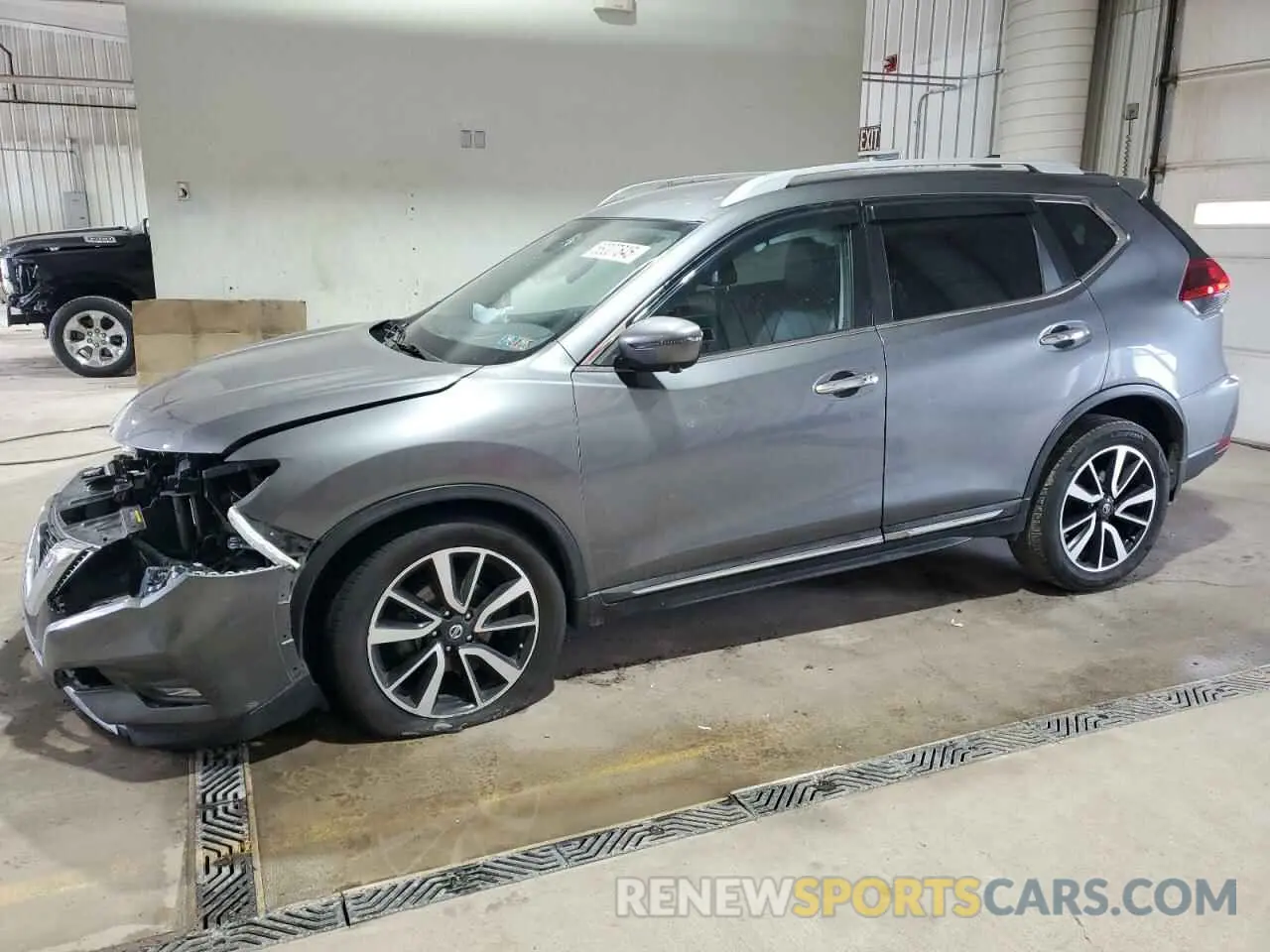 1 Photograph of a damaged car 5N1AT2MV6KC757737 NISSAN ROGUE 2019