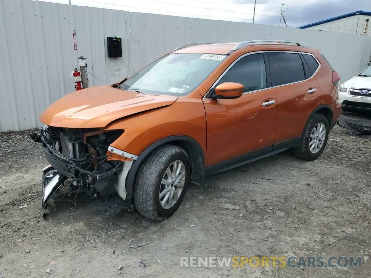 1 Photograph of a damaged car 5N1AT2MV6KC798403 NISSAN ROGUE 2019