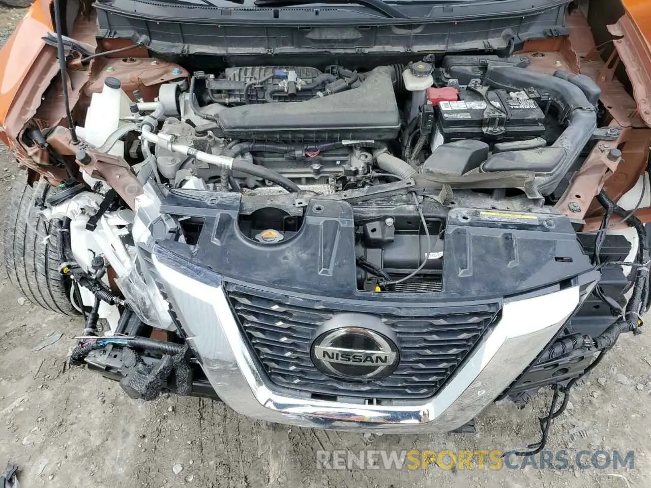 12 Photograph of a damaged car 5N1AT2MV6KC798403 NISSAN ROGUE 2019