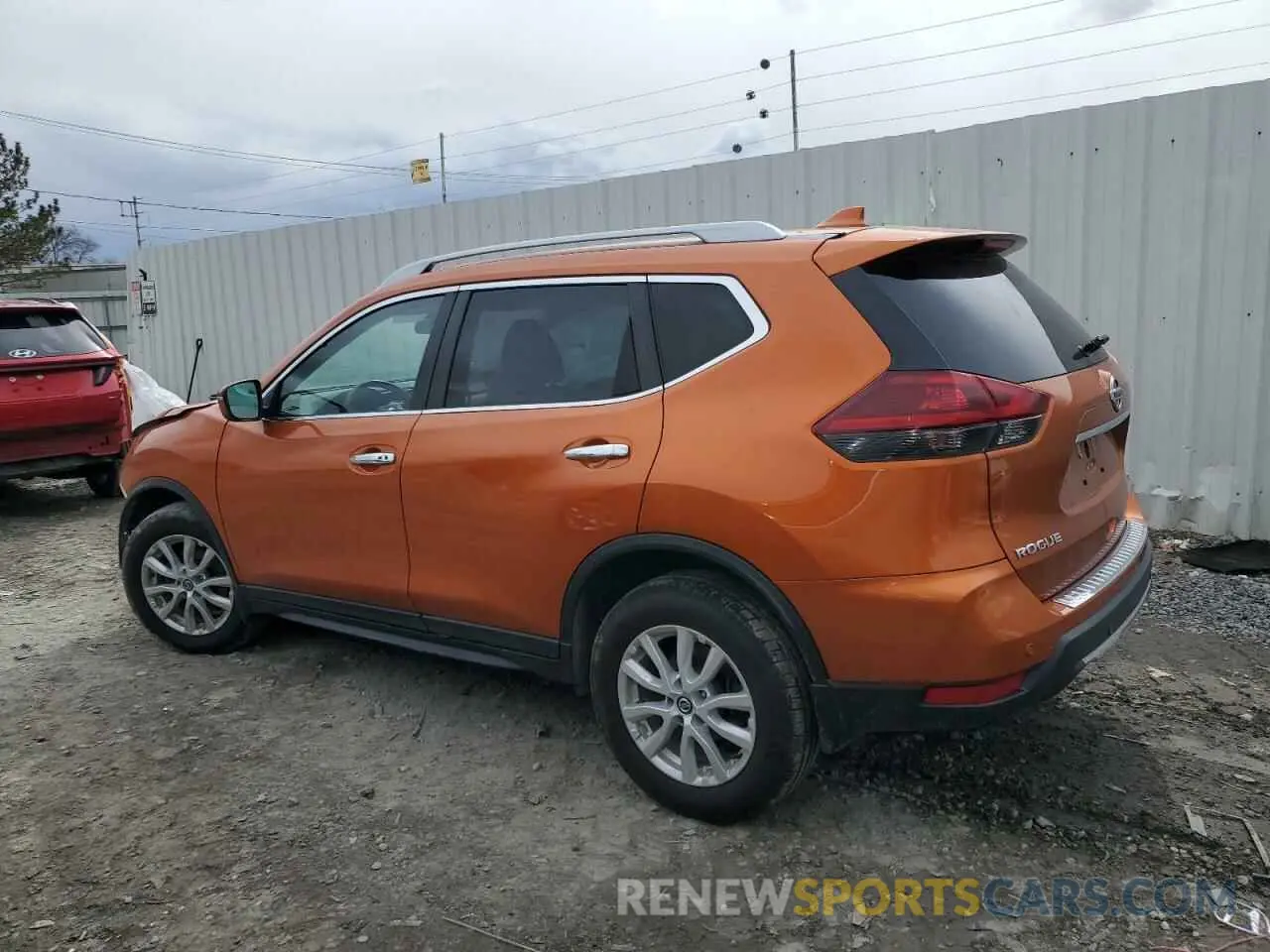 2 Photograph of a damaged car 5N1AT2MV6KC798403 NISSAN ROGUE 2019