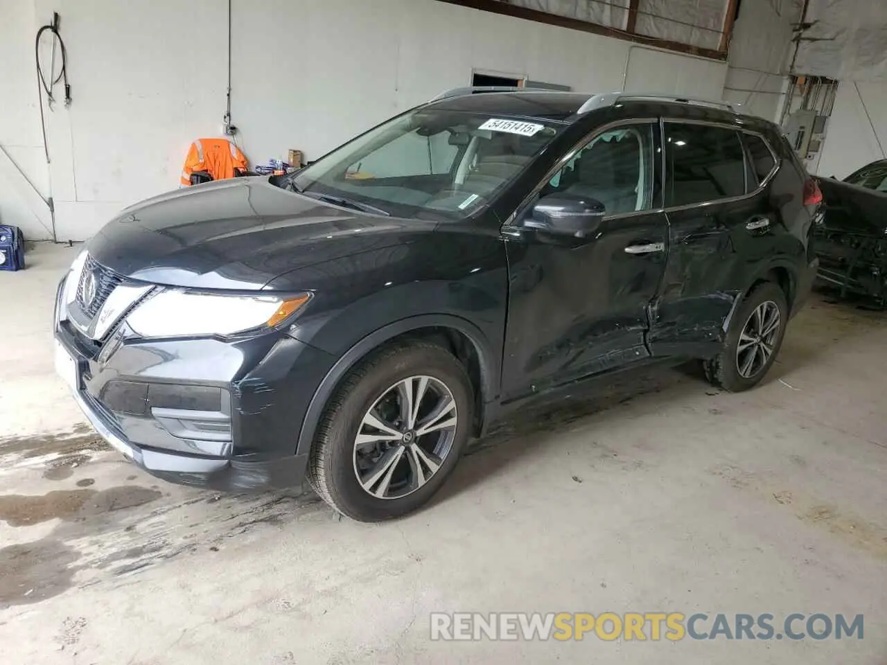 1 Photograph of a damaged car 5N1AT2MV6KC799423 NISSAN ROGUE 2019