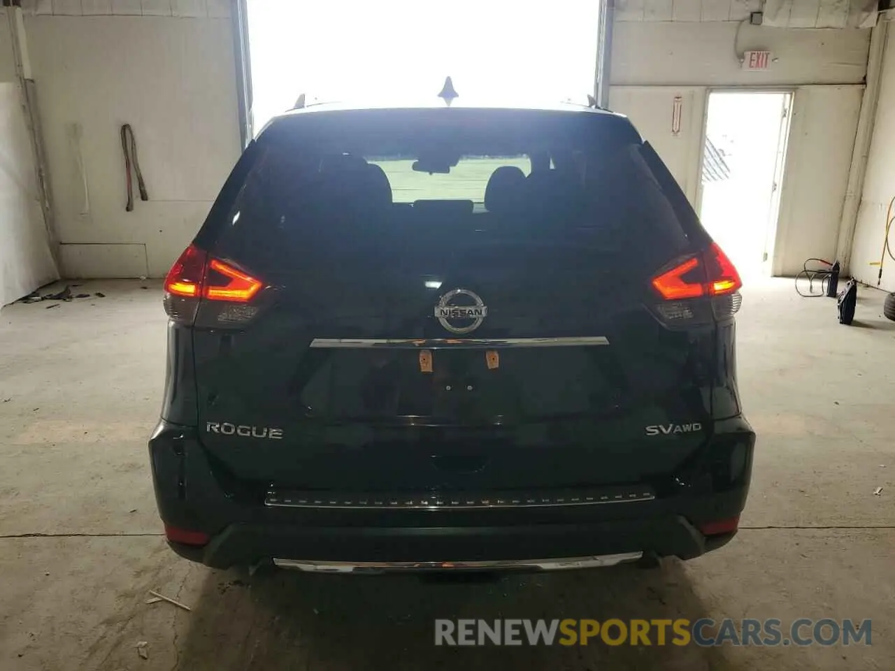 6 Photograph of a damaged car 5N1AT2MV6KC799423 NISSAN ROGUE 2019