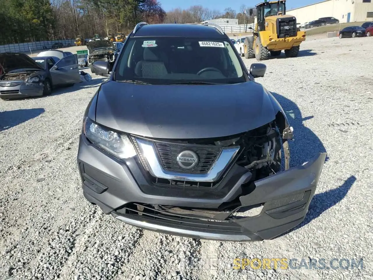 5 Photograph of a damaged car 5N1AT2MV6KC821503 NISSAN ROGUE 2019