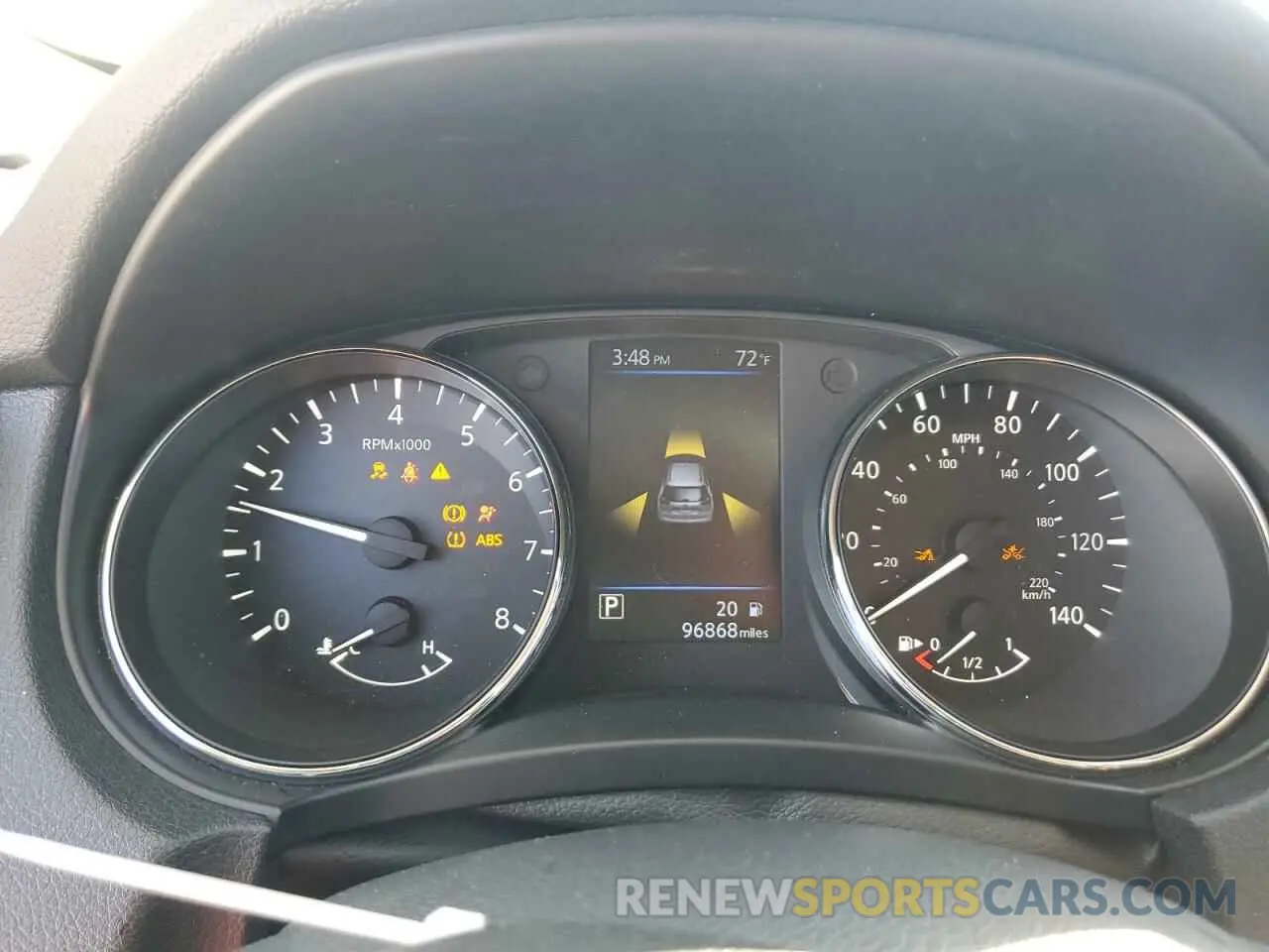 9 Photograph of a damaged car 5N1AT2MV6KC821503 NISSAN ROGUE 2019