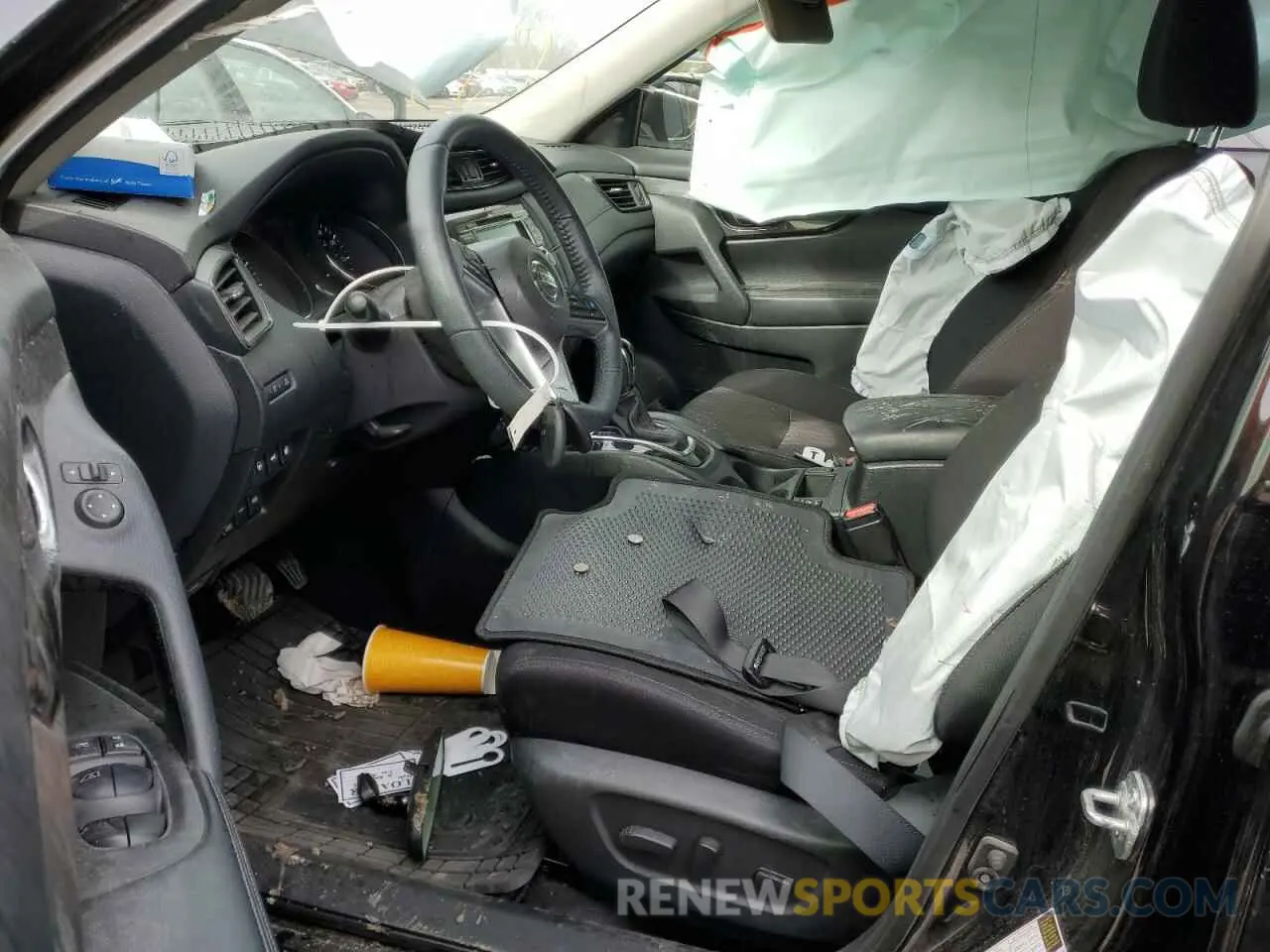 7 Photograph of a damaged car 5N1AT2MV6KC842626 NISSAN ROGUE 2019