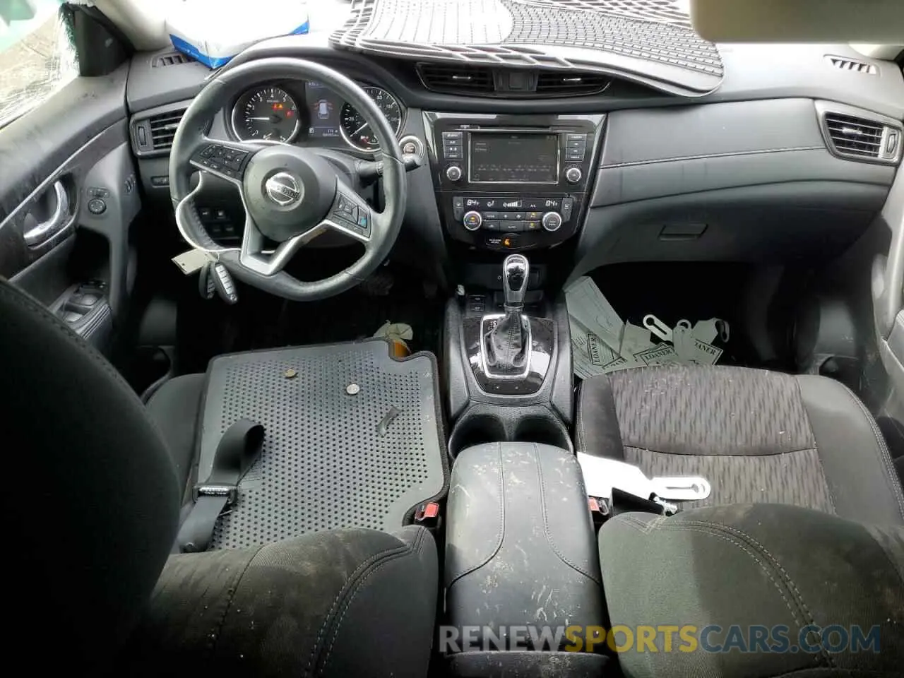 8 Photograph of a damaged car 5N1AT2MV6KC842626 NISSAN ROGUE 2019