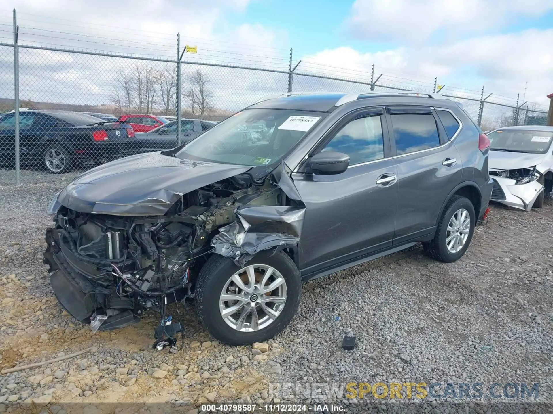 2 Фотография поврежденного автомобиля 5N1AT2MV7KC701886 NISSAN ROGUE 2019