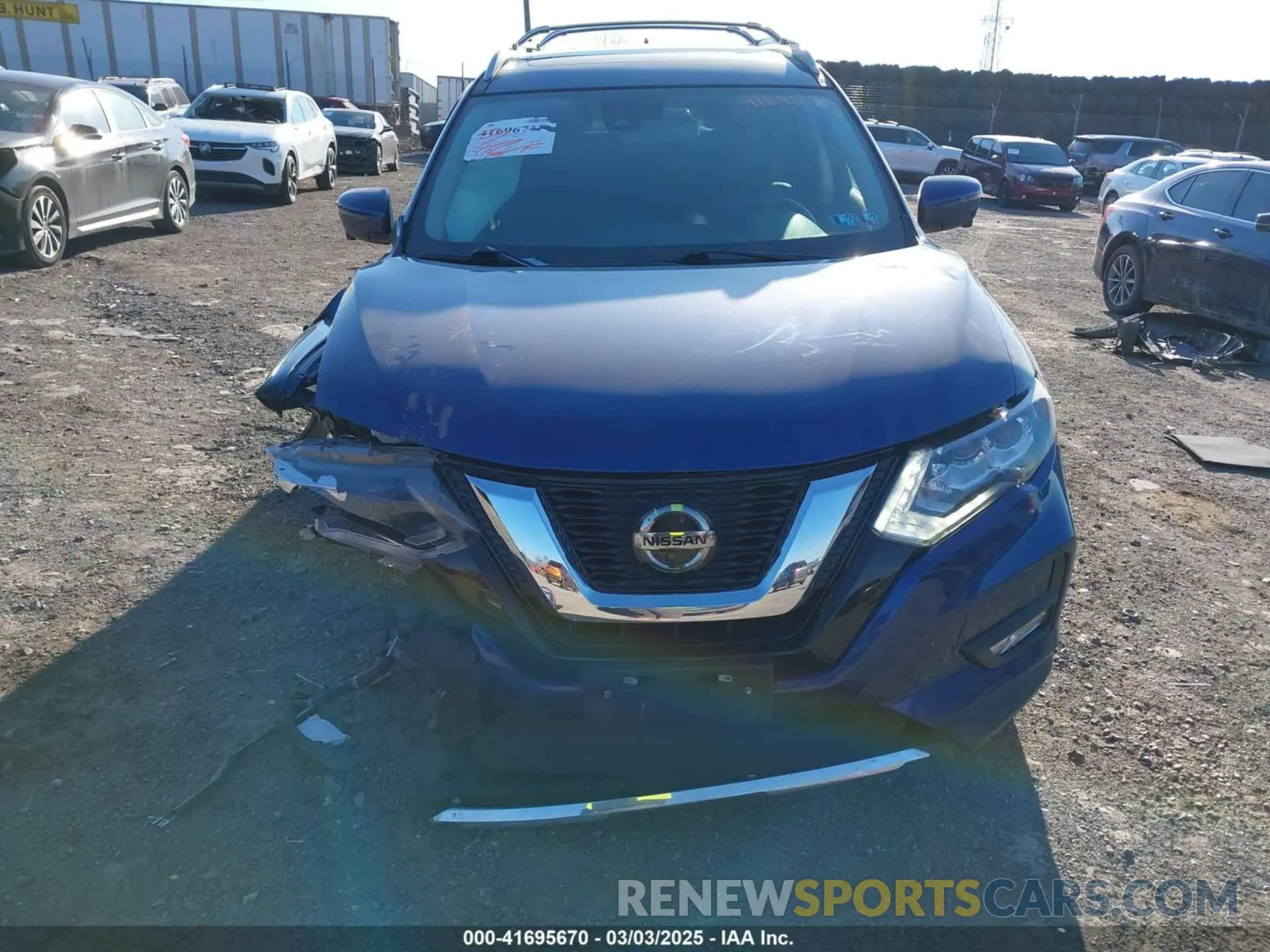 12 Photograph of a damaged car 5N1AT2MV7KC718316 NISSAN ROGUE 2019