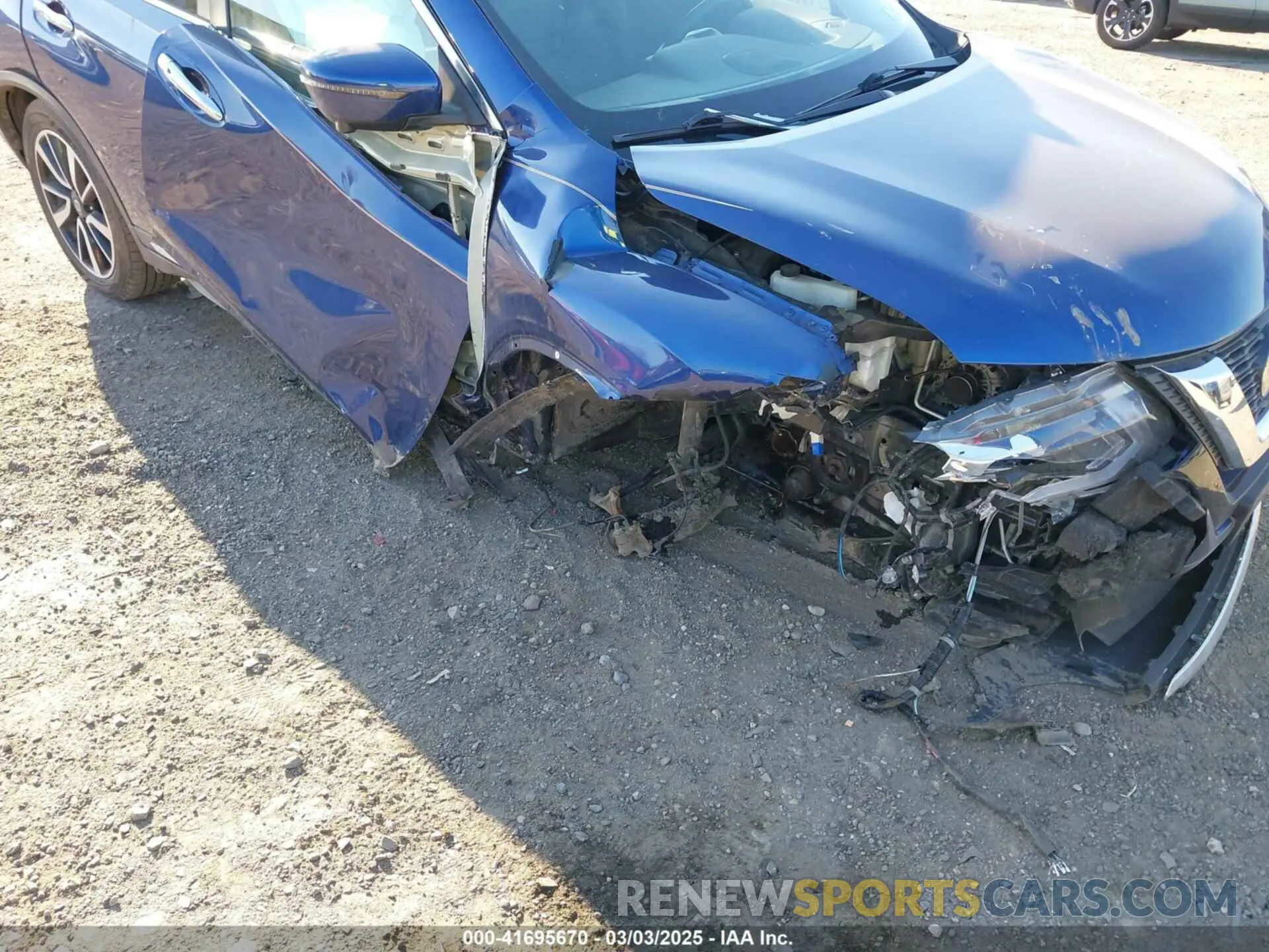 6 Photograph of a damaged car 5N1AT2MV7KC718316 NISSAN ROGUE 2019