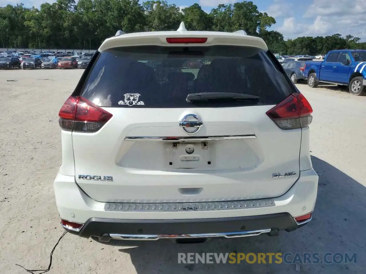 6 Photograph of a damaged car 5N1AT2MV7KC722687 NISSAN ROGUE 2019